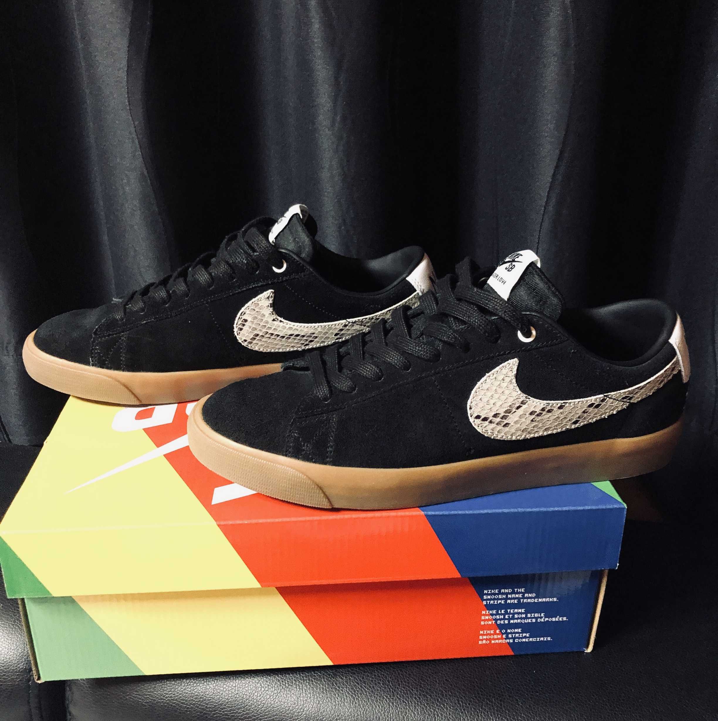 Wacko Maria × Nike SB Blazer Low "Black"