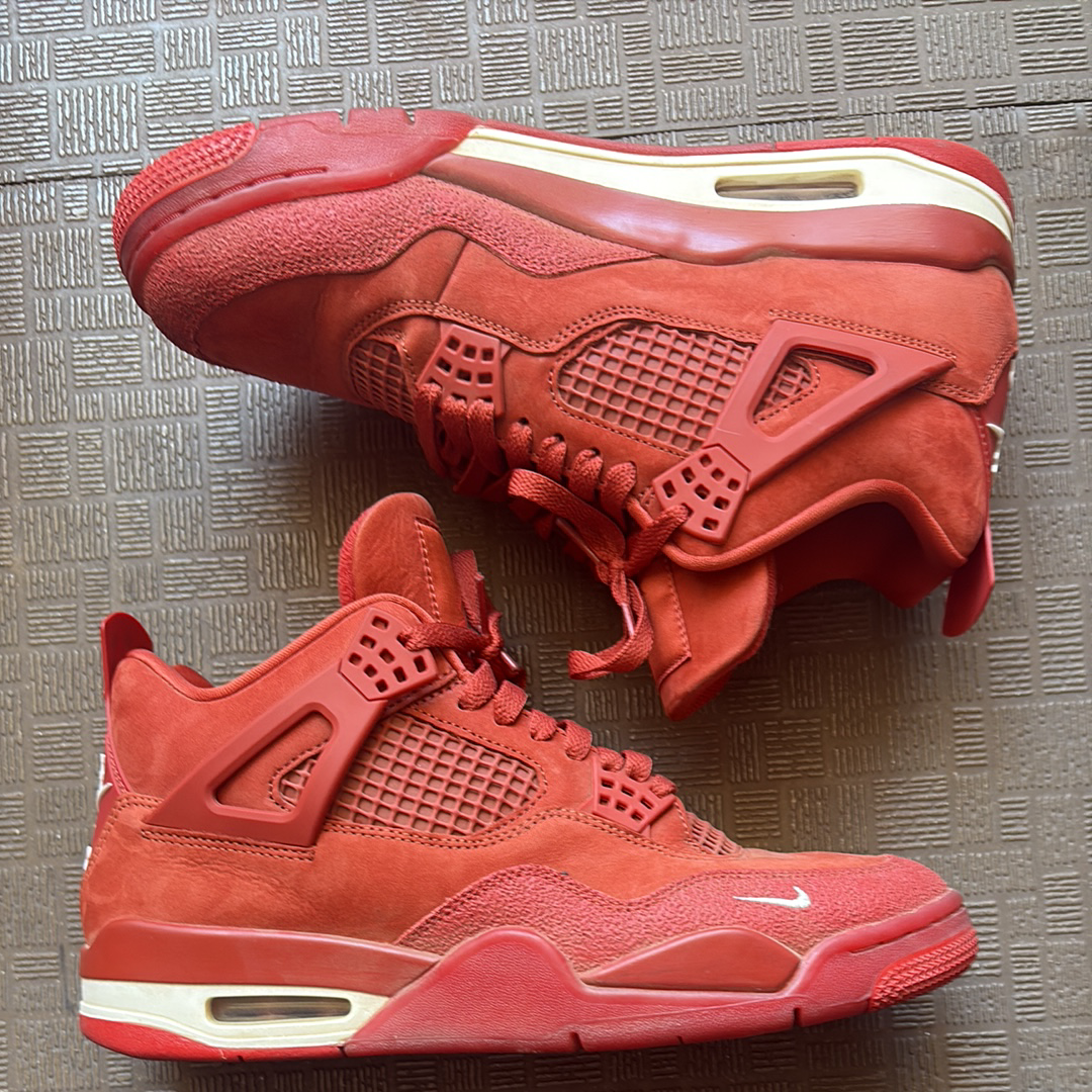 Nigel Sylvester × Nike Air Jordan 4 Retro OG "Brick By Brick"