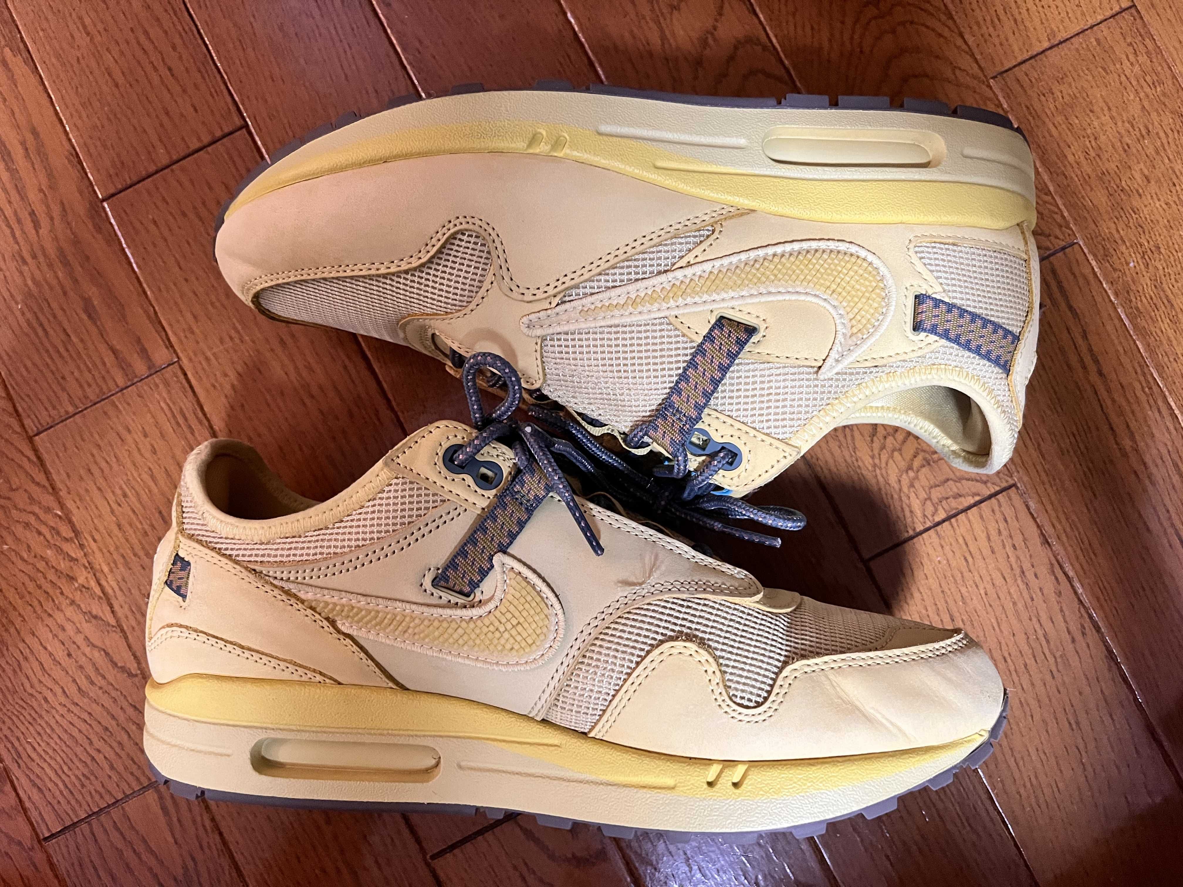 Travis Scott × Nike Air Max 1 "CACT.US Gold"