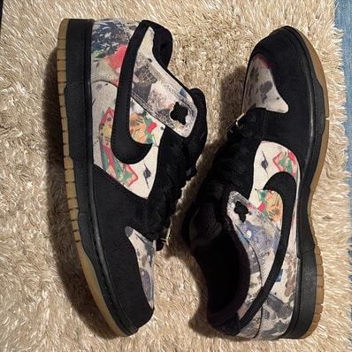 Supreme × Nike SB Dunk Low "Rammellzee"