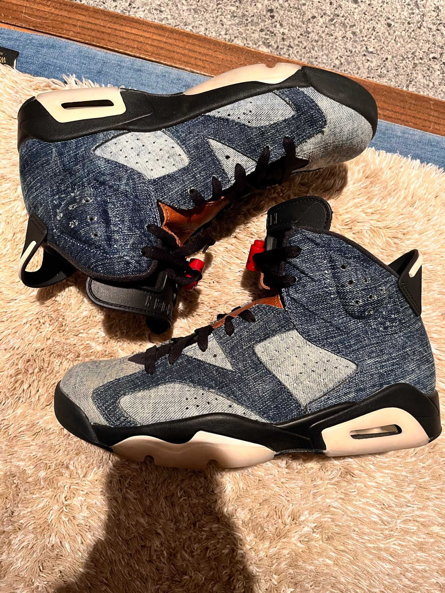 NIKE AIR JORDAN 6 "WASHED DENIM"