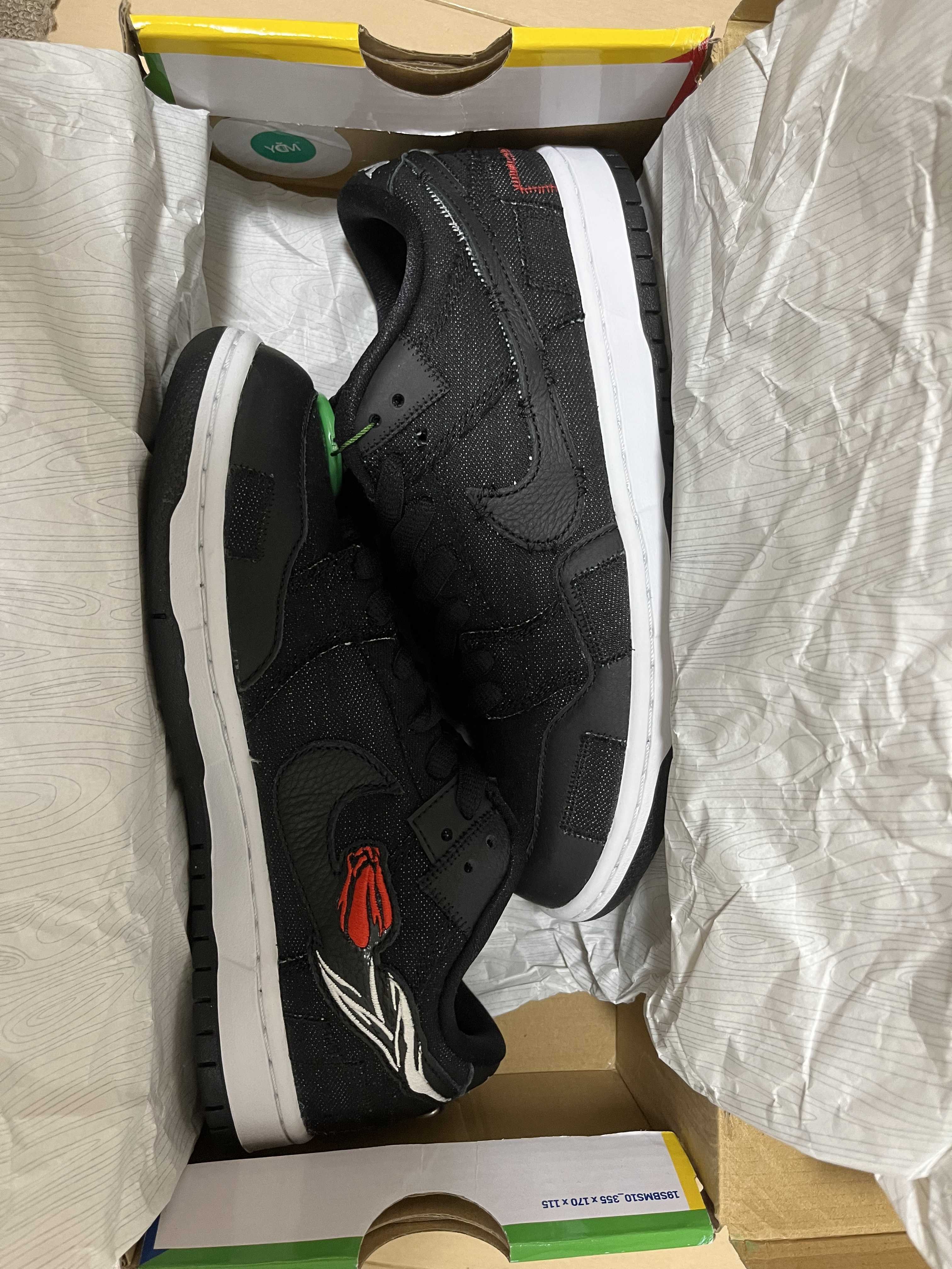 Wasted Youth × Nike SB Dunk Low "Black Denim" / VERDY