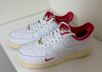 KITH × Nike Air Force 1 Low "White/Red"