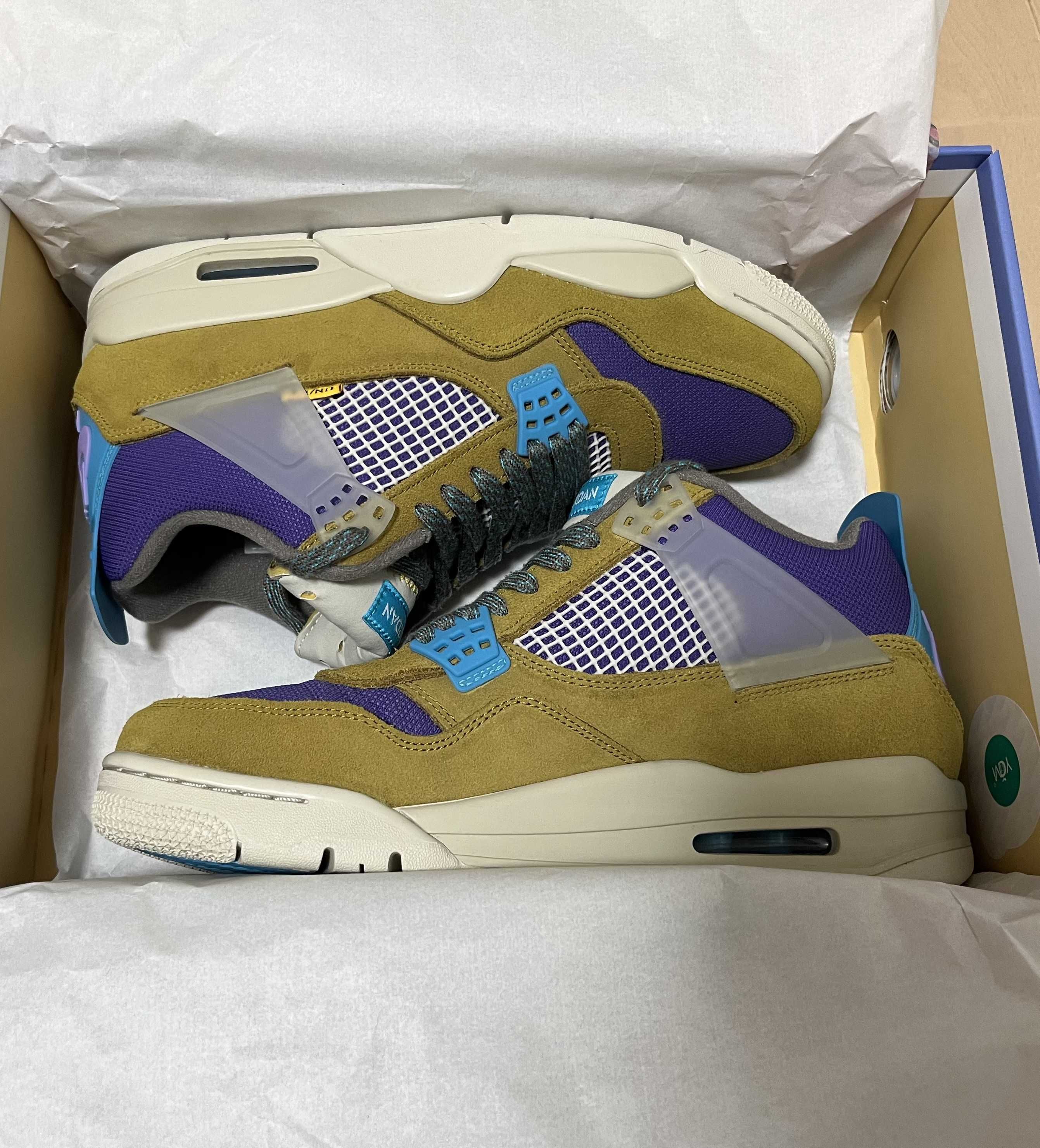 Union × Nike Air Jordan 4 SP "Desert Moss"