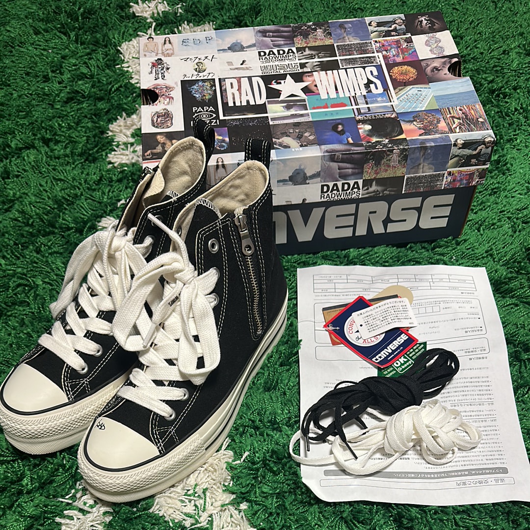 RADWIMPS × atmos × Converse All Star (R) Lifted Z Hi AT RW "Black"