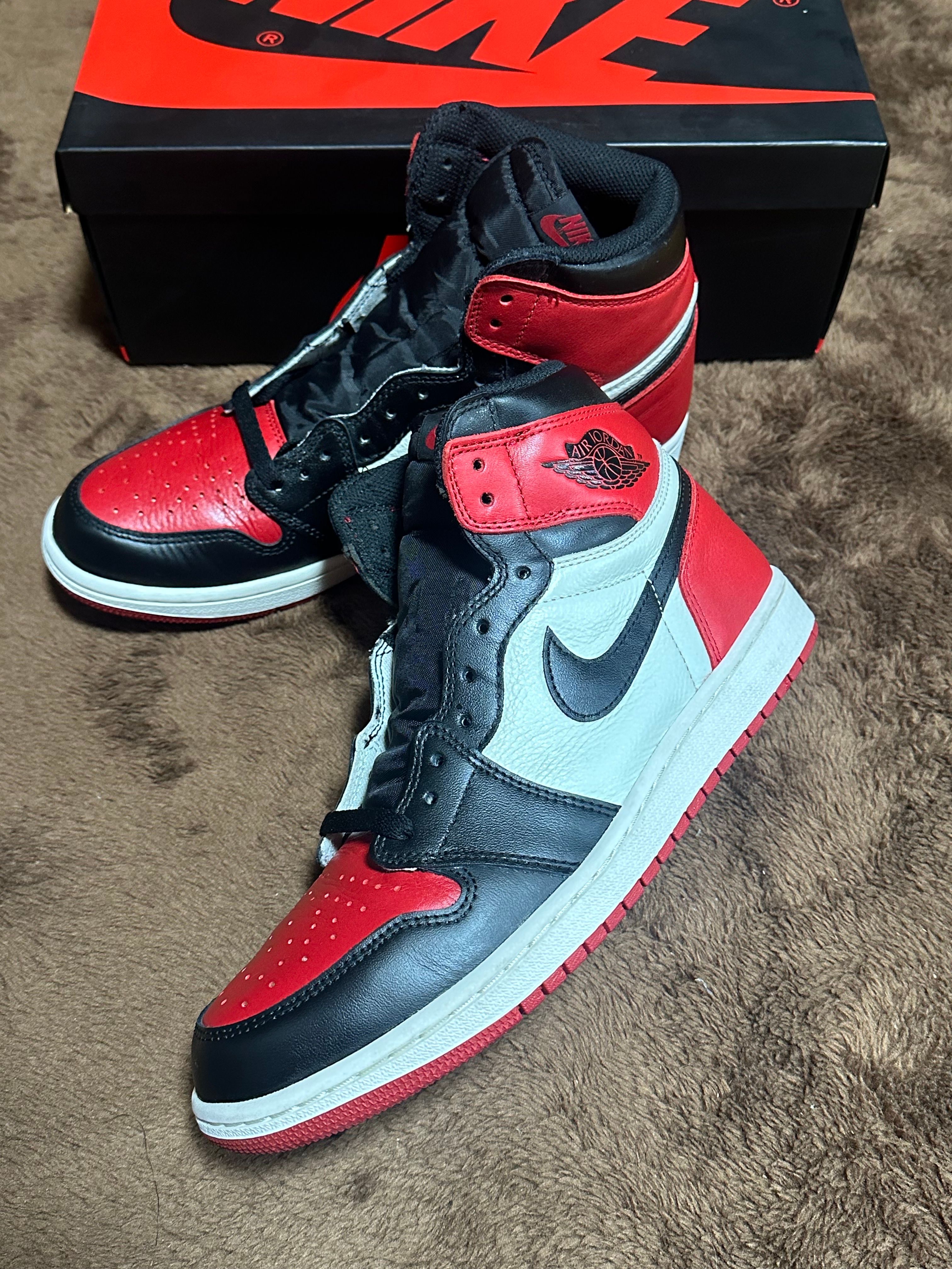 Nike Air Jordan 1 Retro High OG "Bred Toe"