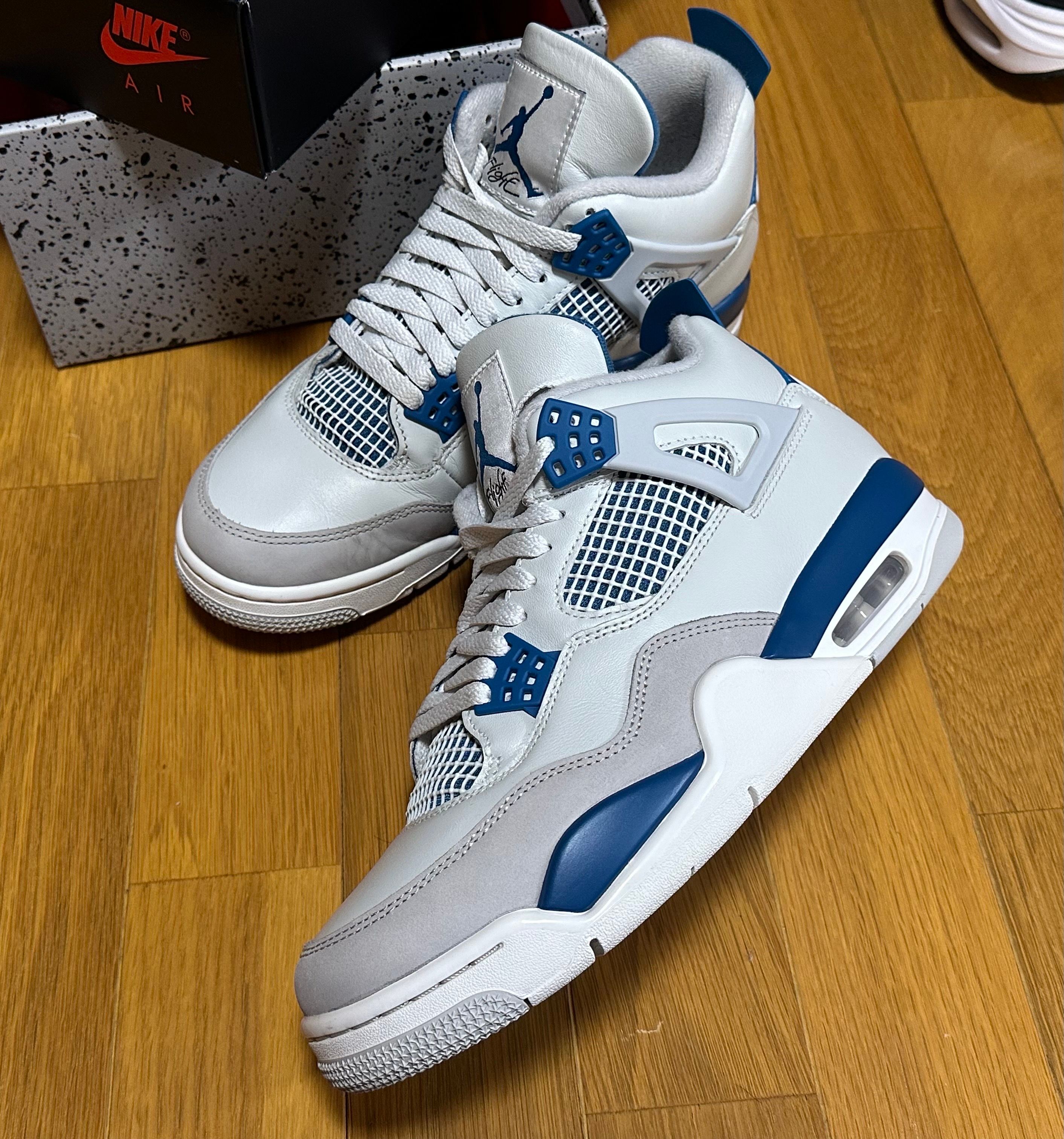 Nike Air Jordan 4 Retro "Industrial Blue"