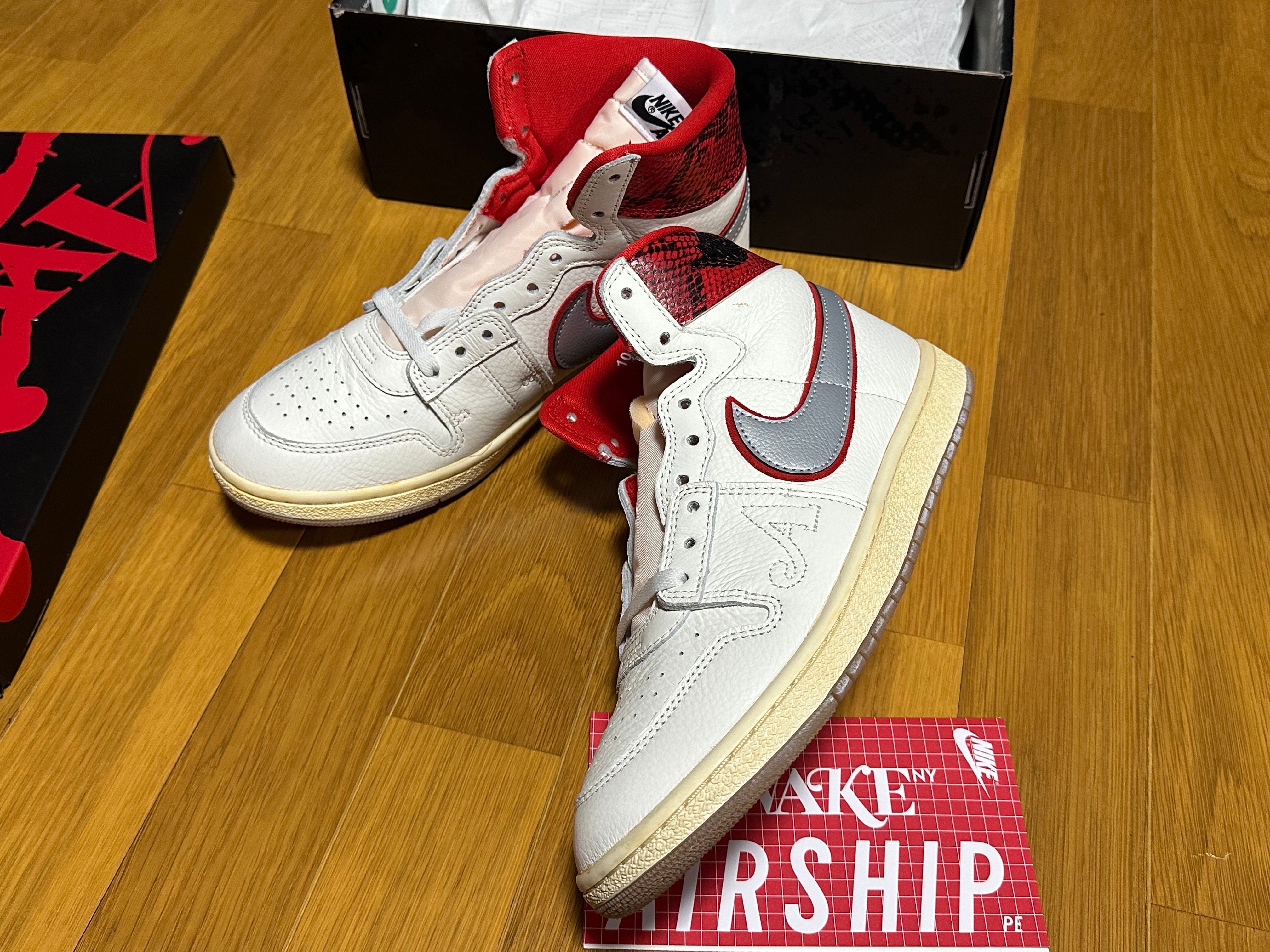 Awake NY × Nike Jordan Air Ship SP "University Red"