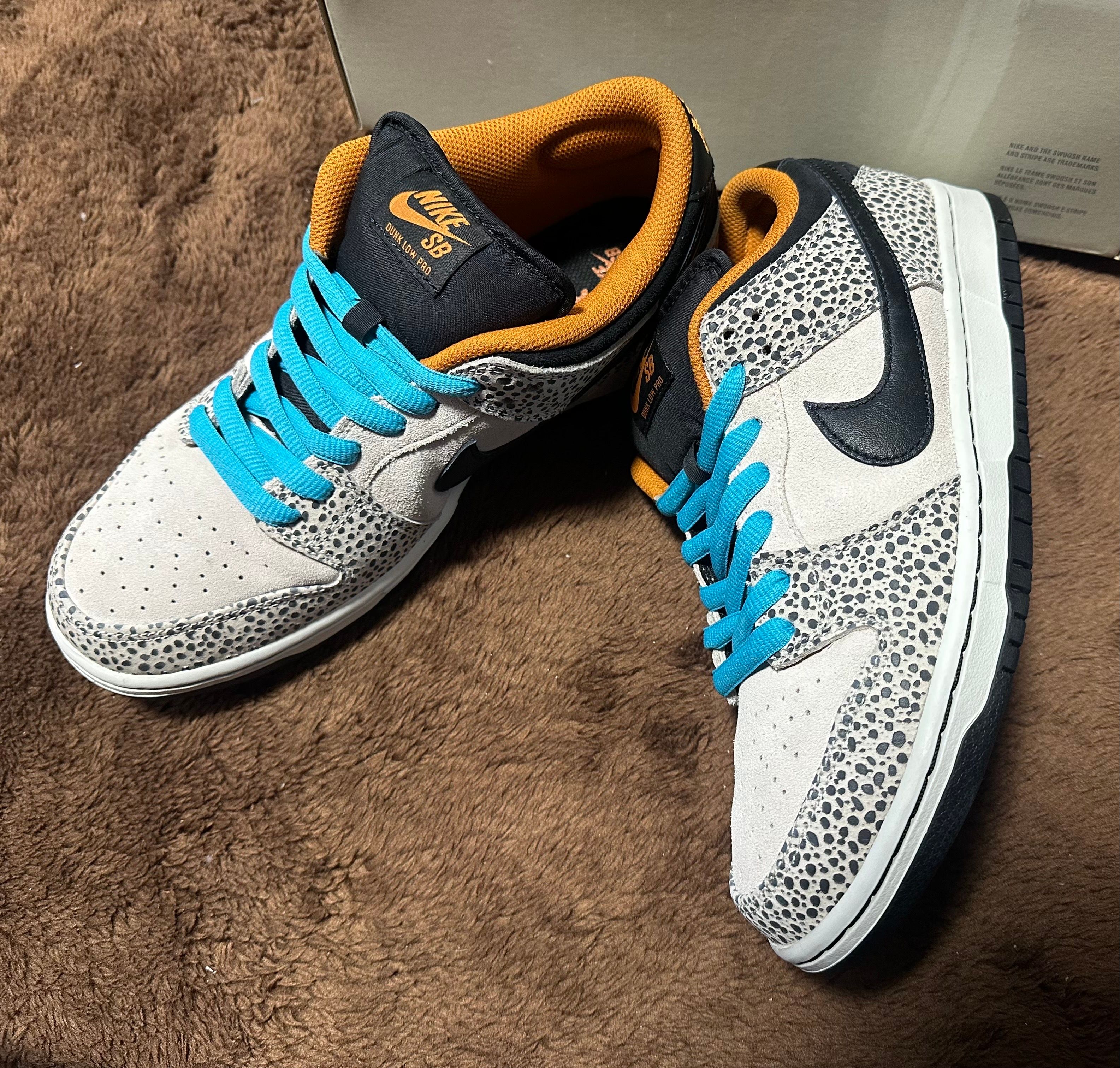 Nike SB Dunk Low Pro Electric Safari "Phantom and Black"