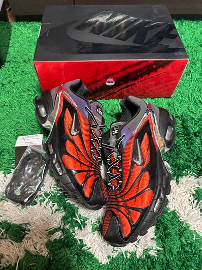 SKEPTA × NIKE AIR MAX TAILWIND V "BLACK/CHROME RED"