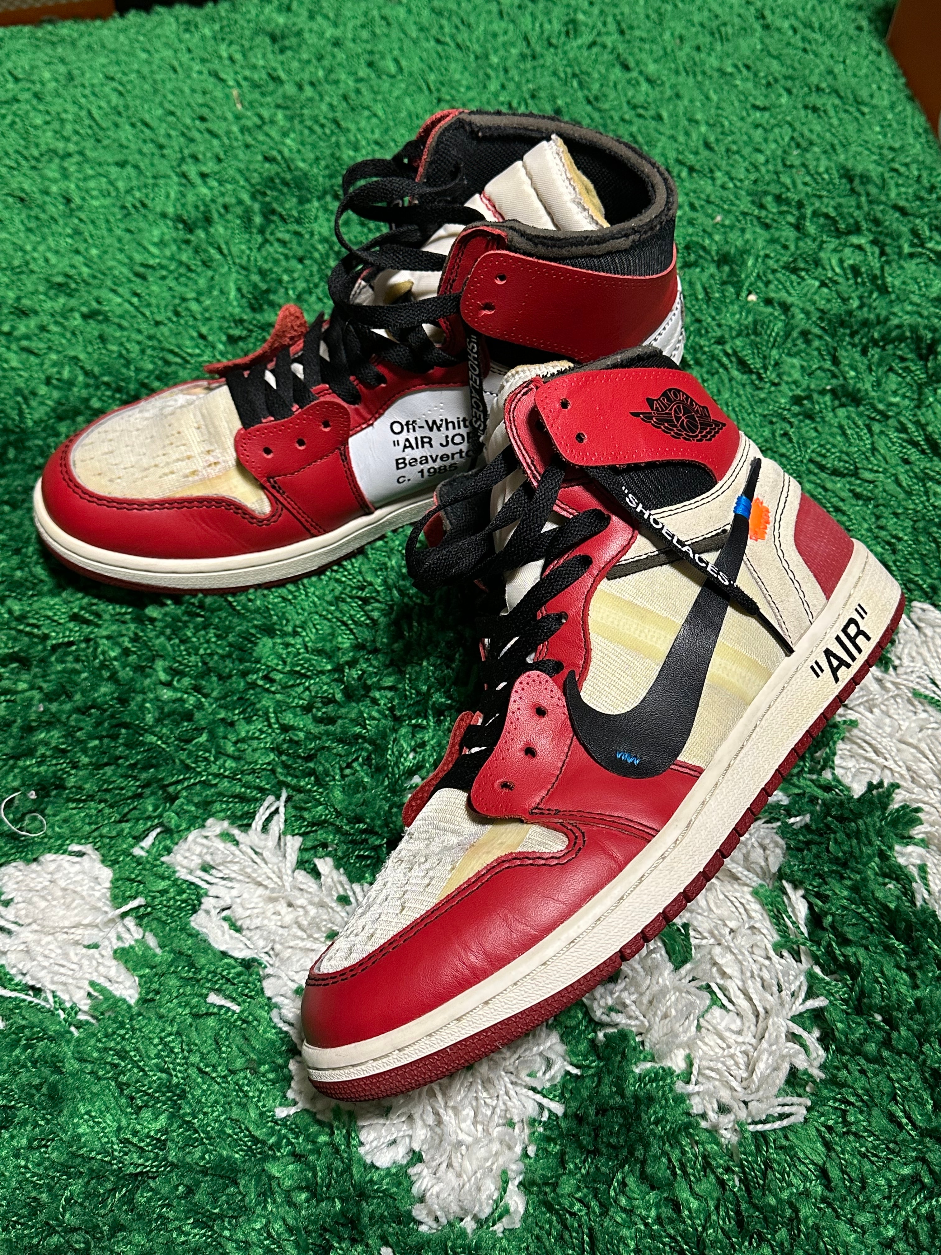 Off-White × Nike Air Jordan 1 Retro High The Ten "Chicago"