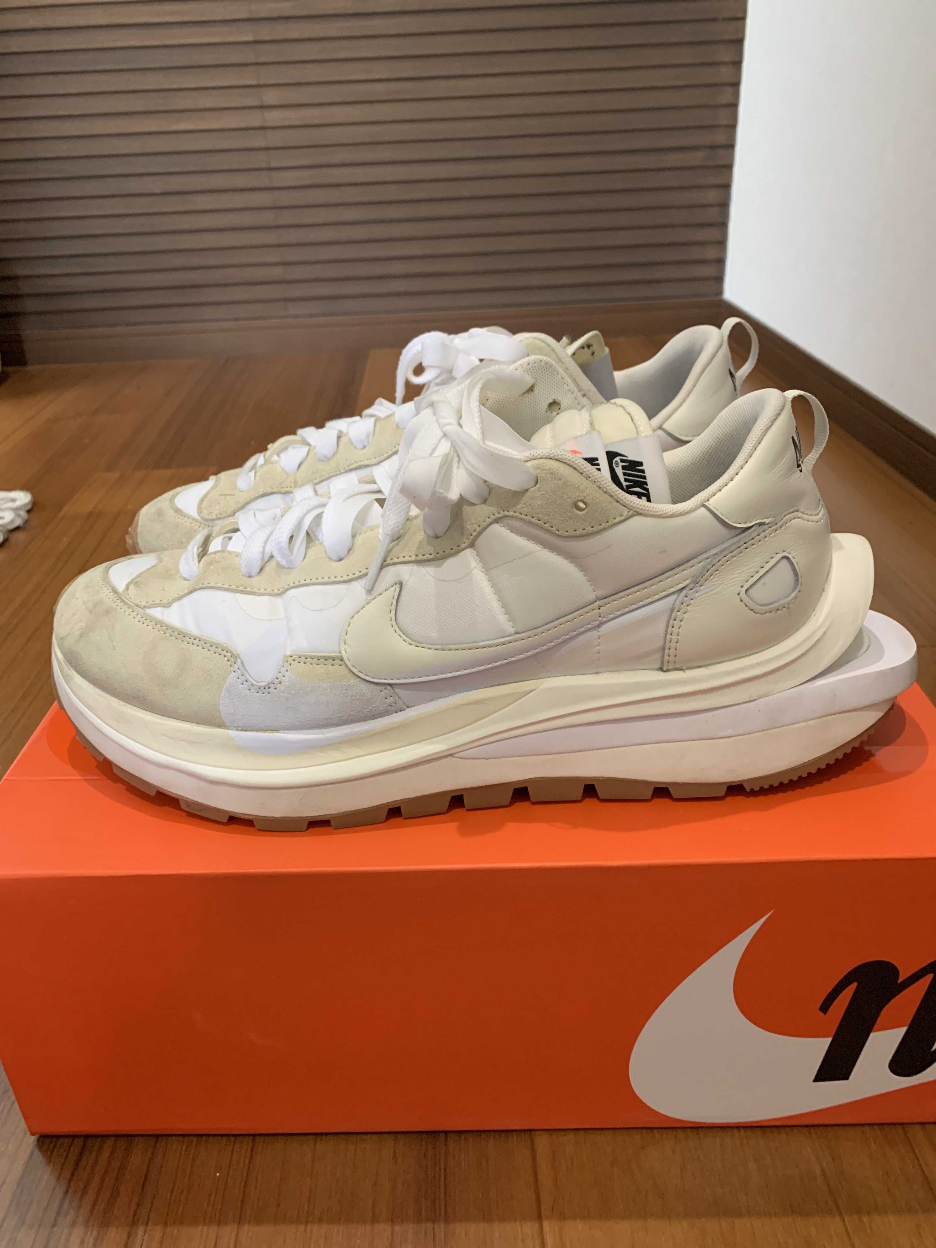 sacai × Nike Vapor Waffle "White Gum"