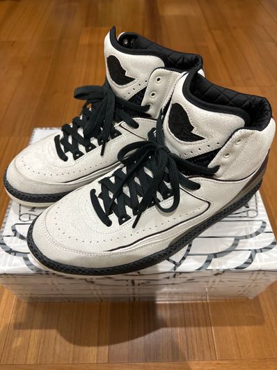 A Ma Maniere × Nike Air Jordan 2 "Airness/Sail and Burgundy"