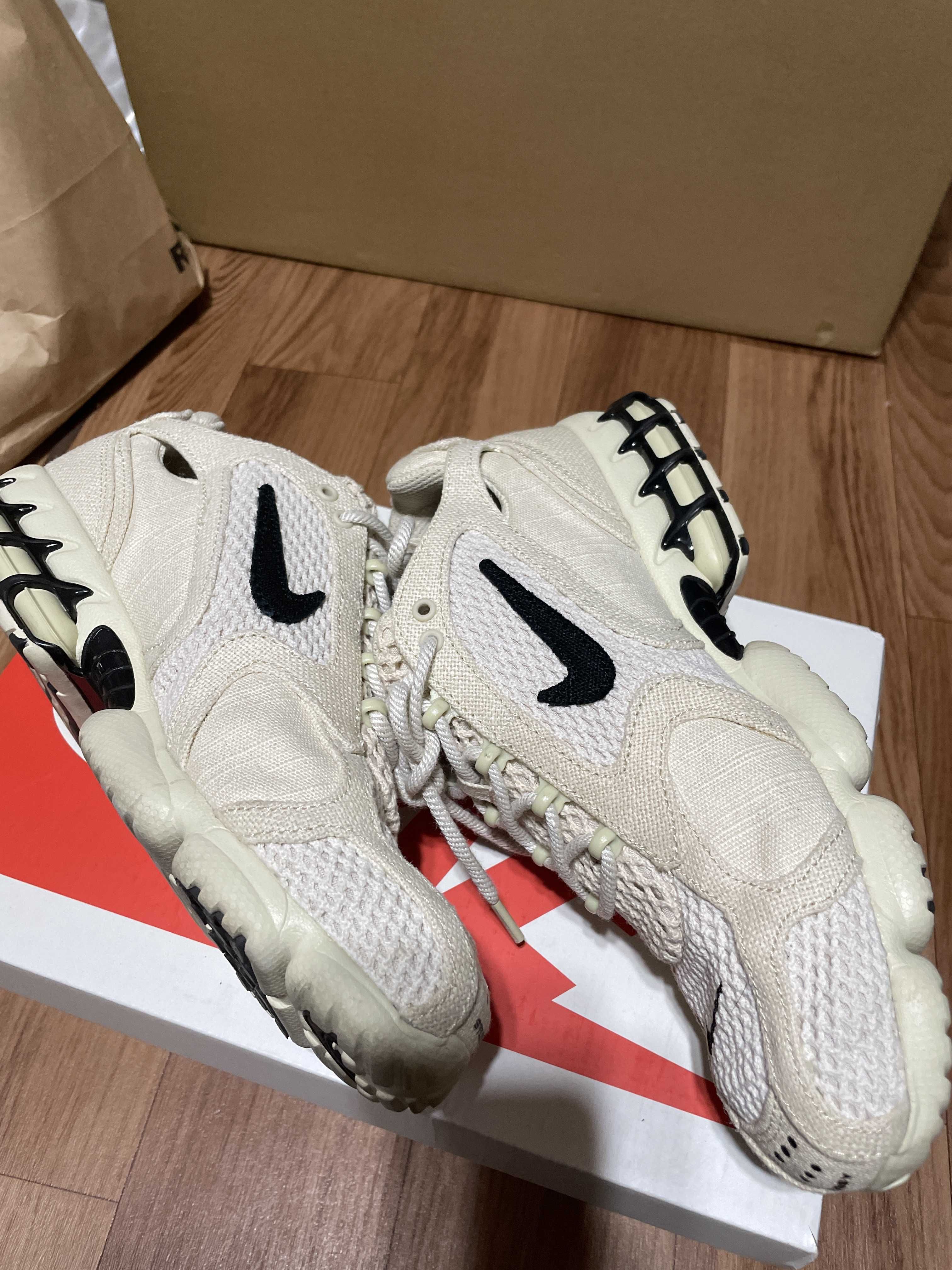 Stussy × Nike Air Zoom Spiridon CG 2 "Fossil/Black"