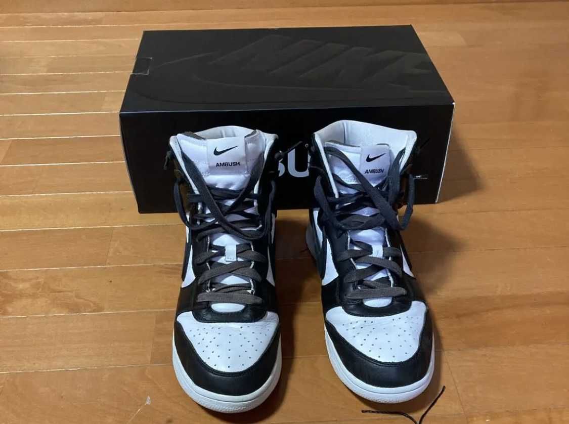 AMBUSH × Nike Dunk High "Black"