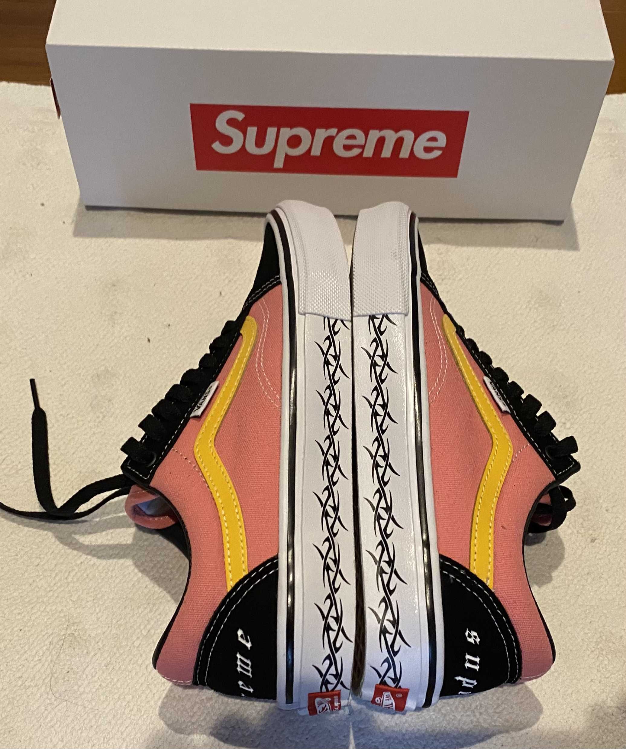 Supreme × Vans Old Skool "Pink"	