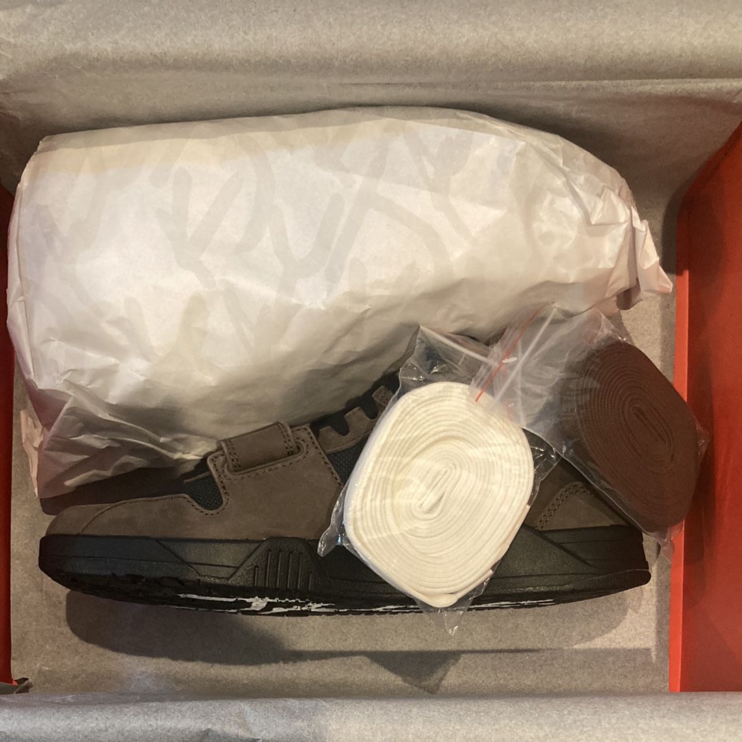 Travis Scott × Nike Jordan Jumpman Jack TR CJ1 T-Rexx "Black and Dark Mocha"