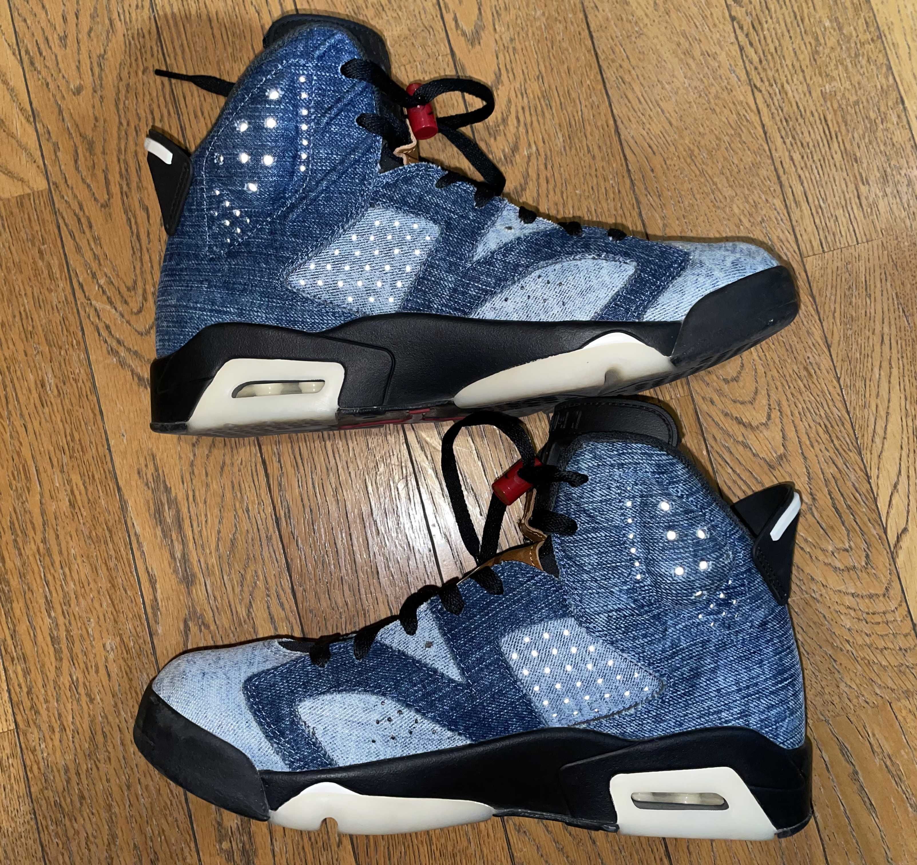 NIKE AIR JORDAN 6 "WASHED DENIM"