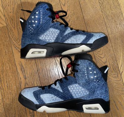 NIKE AIR JORDAN 6 "WASHED DENIM"