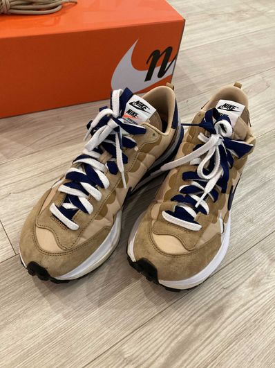 Sacai × Nike Vapor Waffle "Sesame And Blue Void"