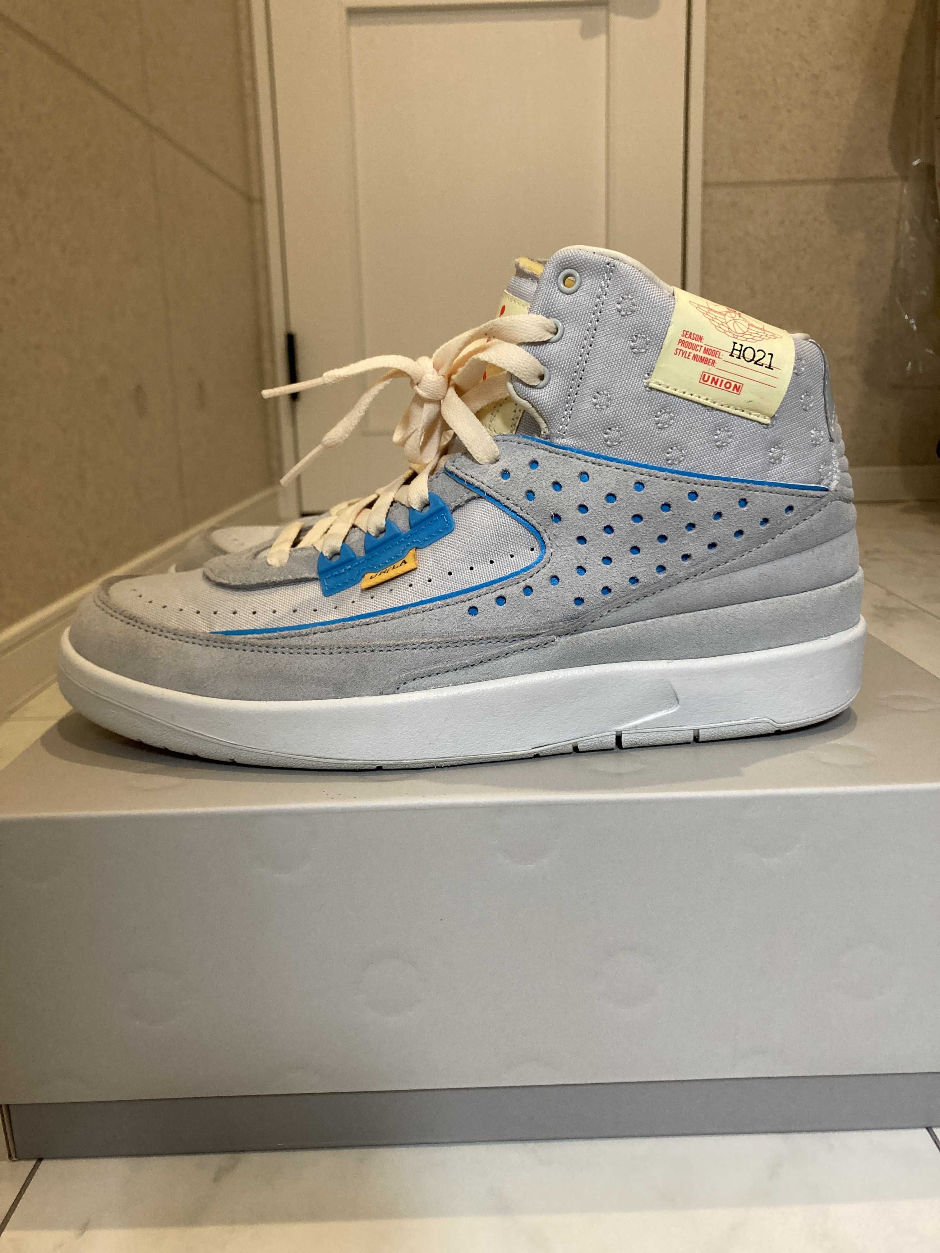 UNION × Nike Air Jordan 2 "Grey Fog"