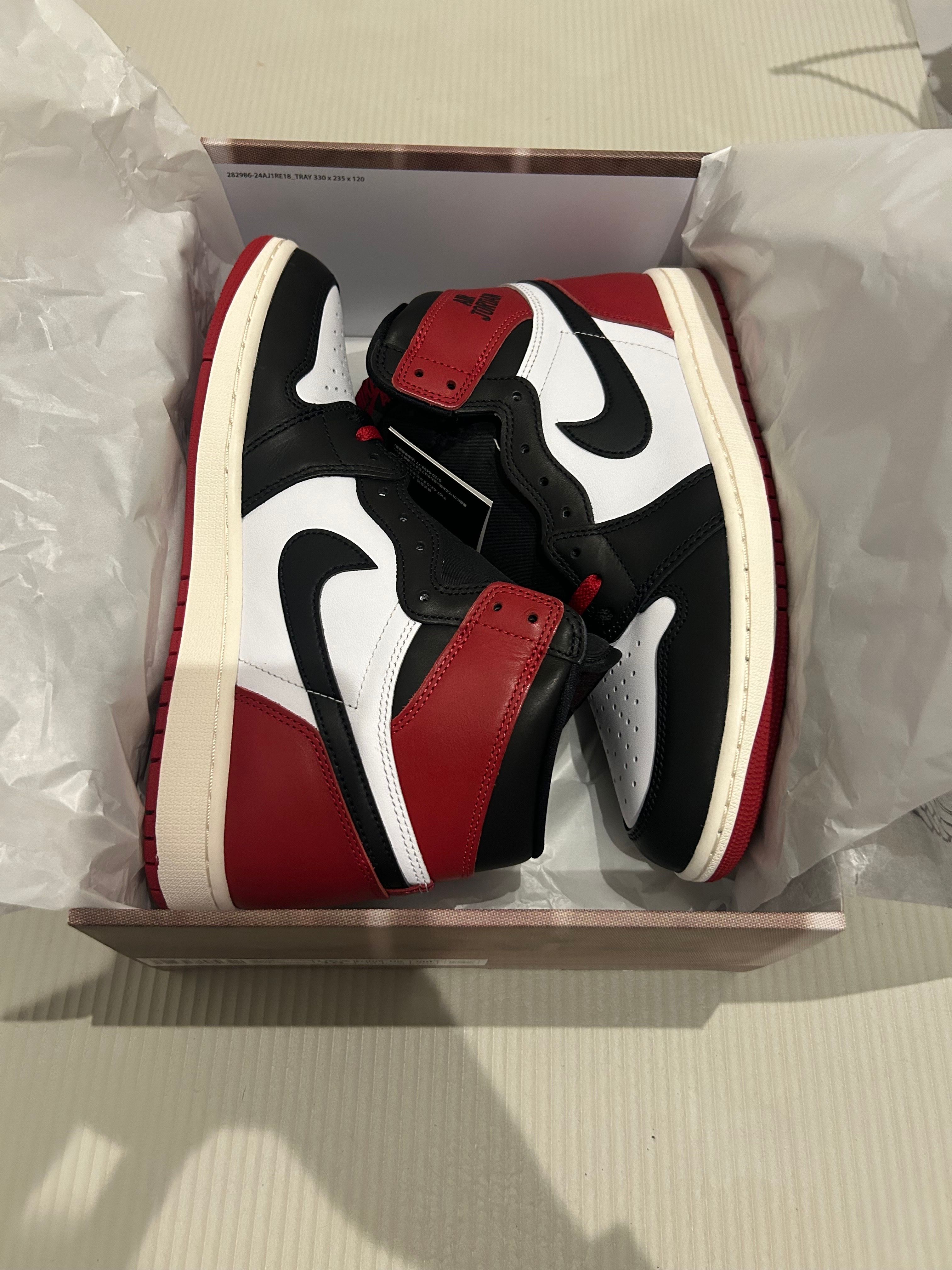Nike Air Jordan 1 Retro High OG "Black Toe Reimagined"