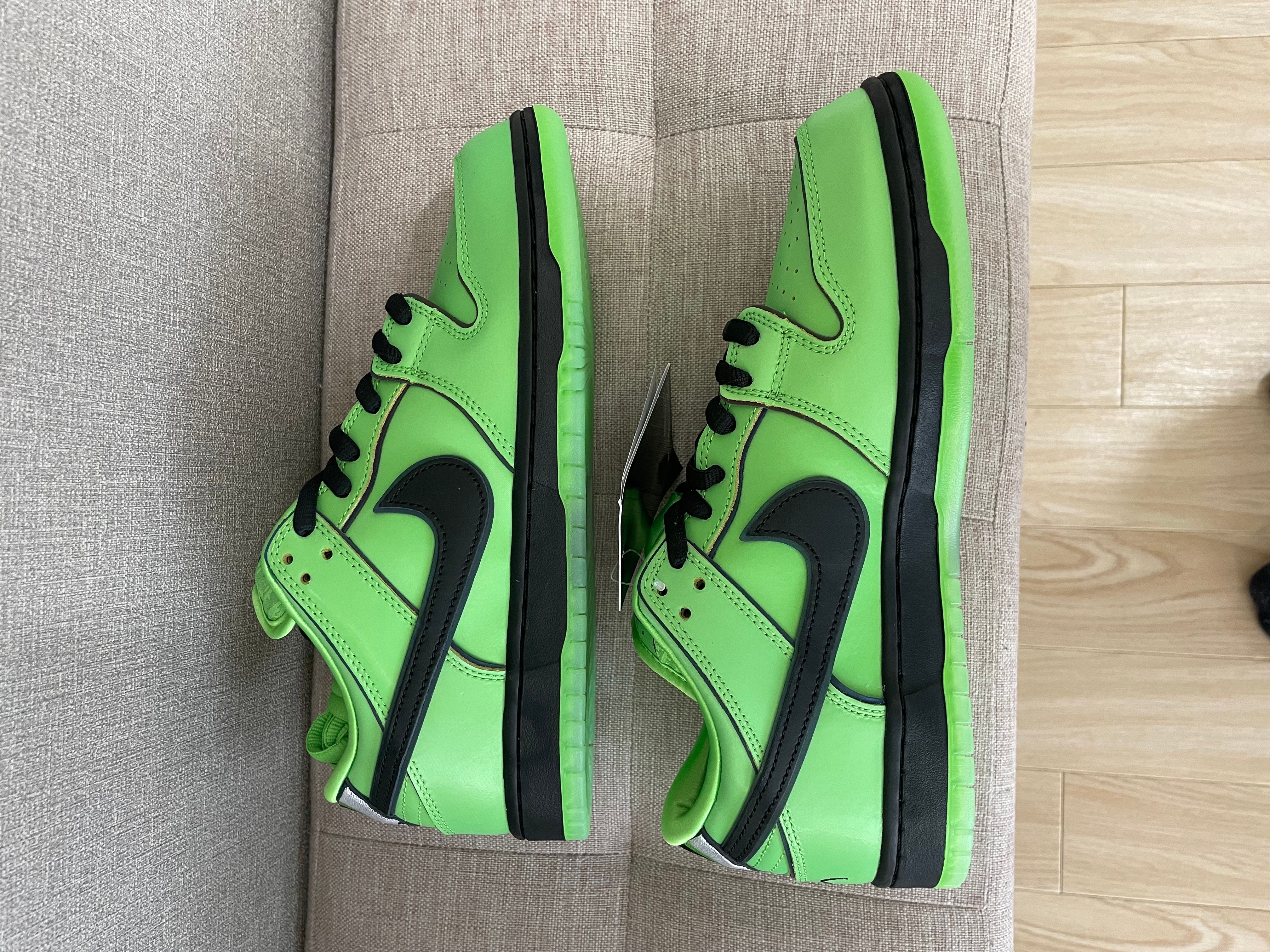 The Powerpuff Girls × Nike SB Dunk Low Pro QS "Buttercup"