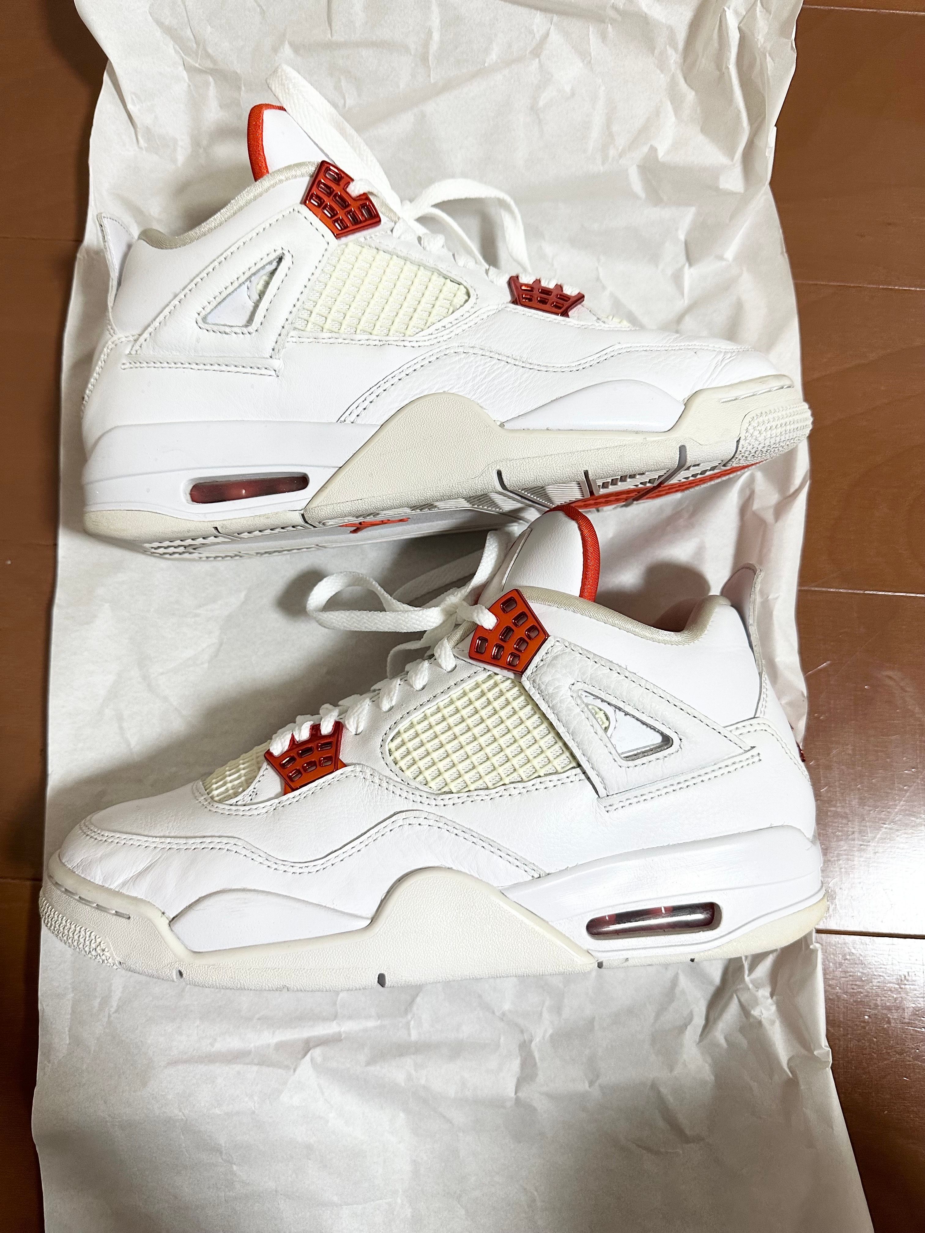 Nike Air Jordan 4 Retro "White/Team Orange"