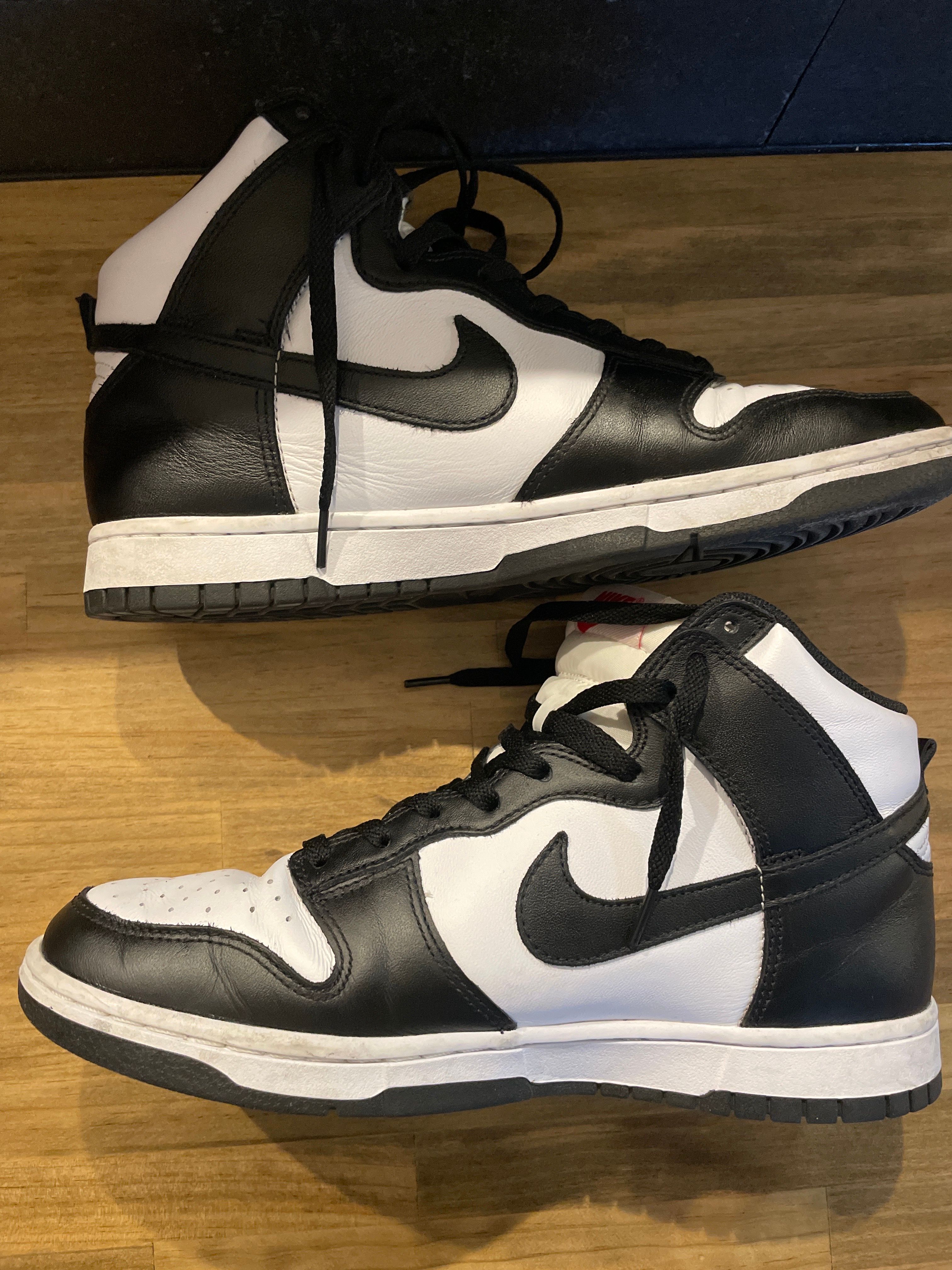 Nike Dunk High "Black and White"