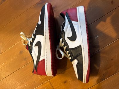 Nike Air Jordan 1 Retro Low OG "Black Toe"