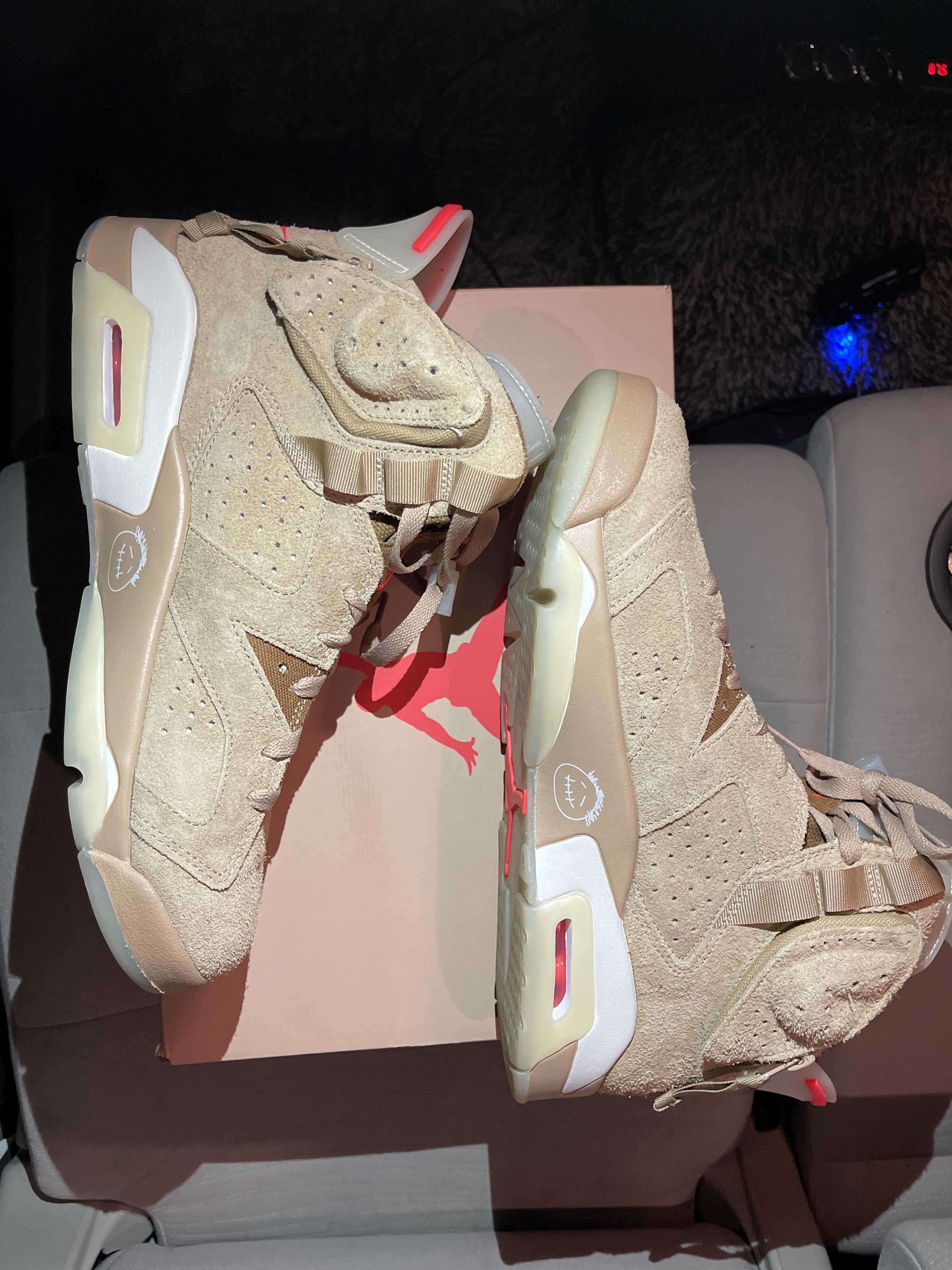 Travis Scott × Nike Air Jordan 6 "British Khaki"