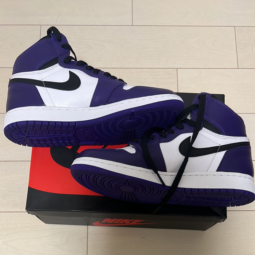 Nike Air Jordan 1 Retro High OG "Court Purple White/Black" (2020)