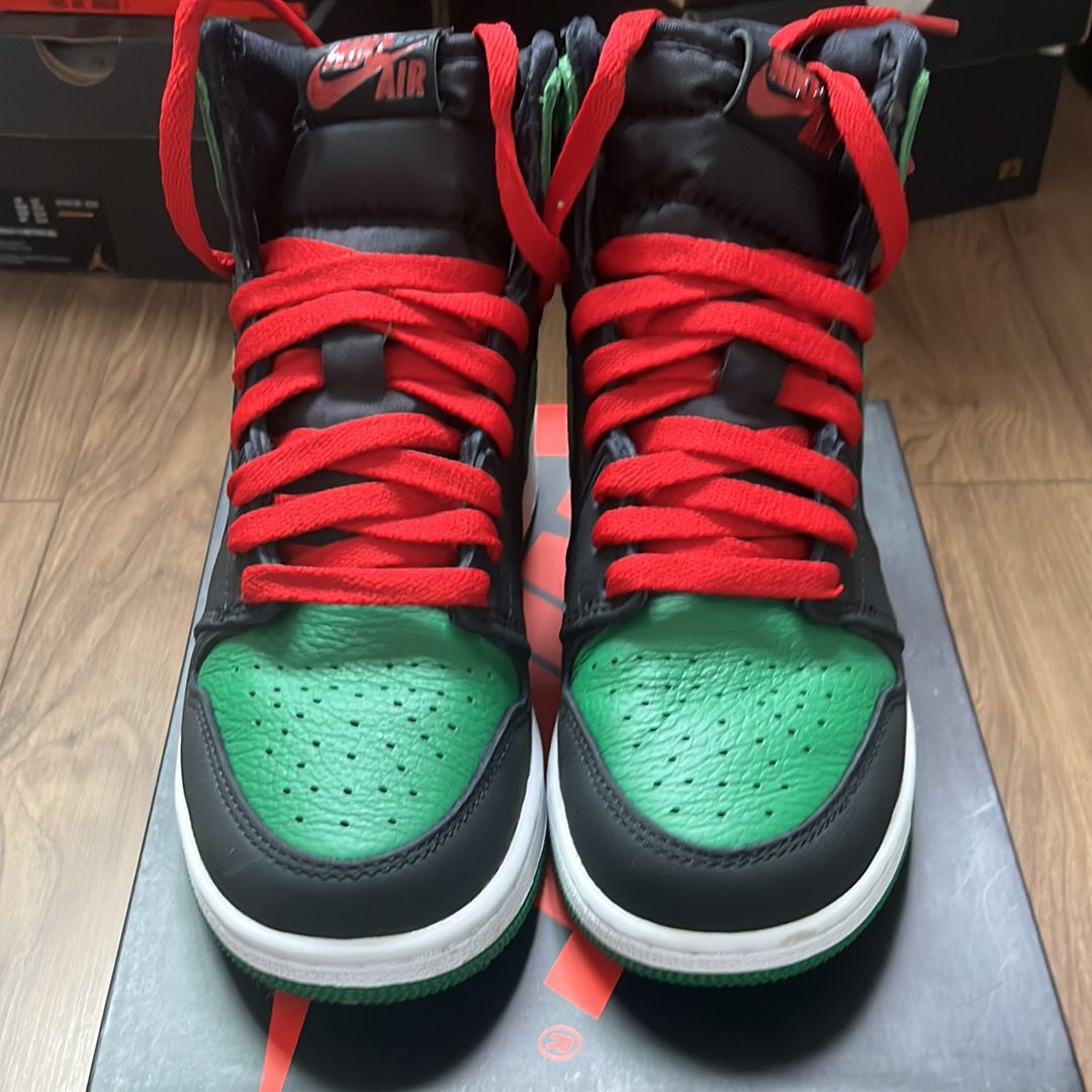 NIKE AIR JORDAN 1 RETRO HIGH OG GS "BLACK/PINE GREEN"