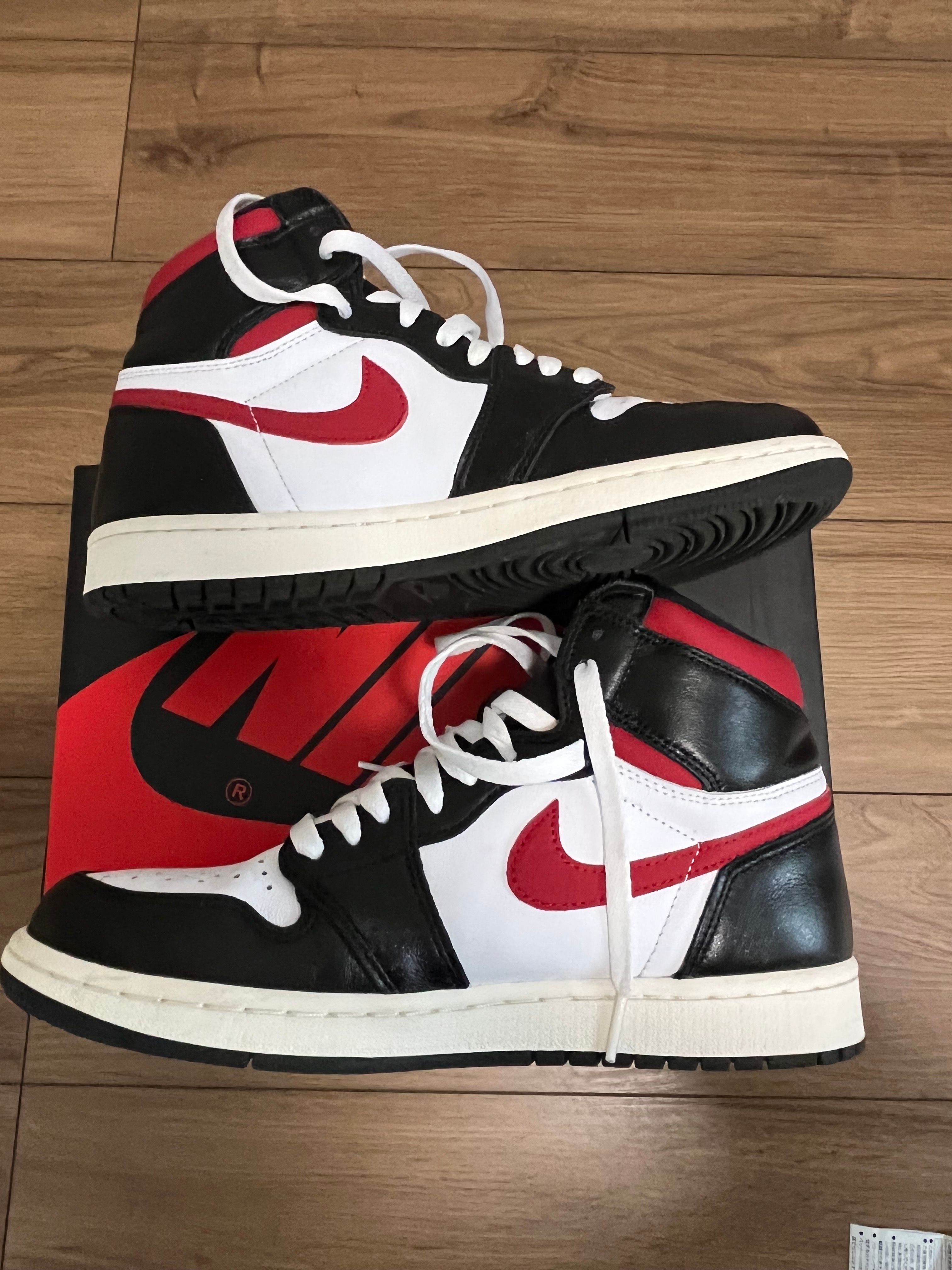 Nike Air Jordan 1 Retro High "Black/White/Sail/Gym Red"
