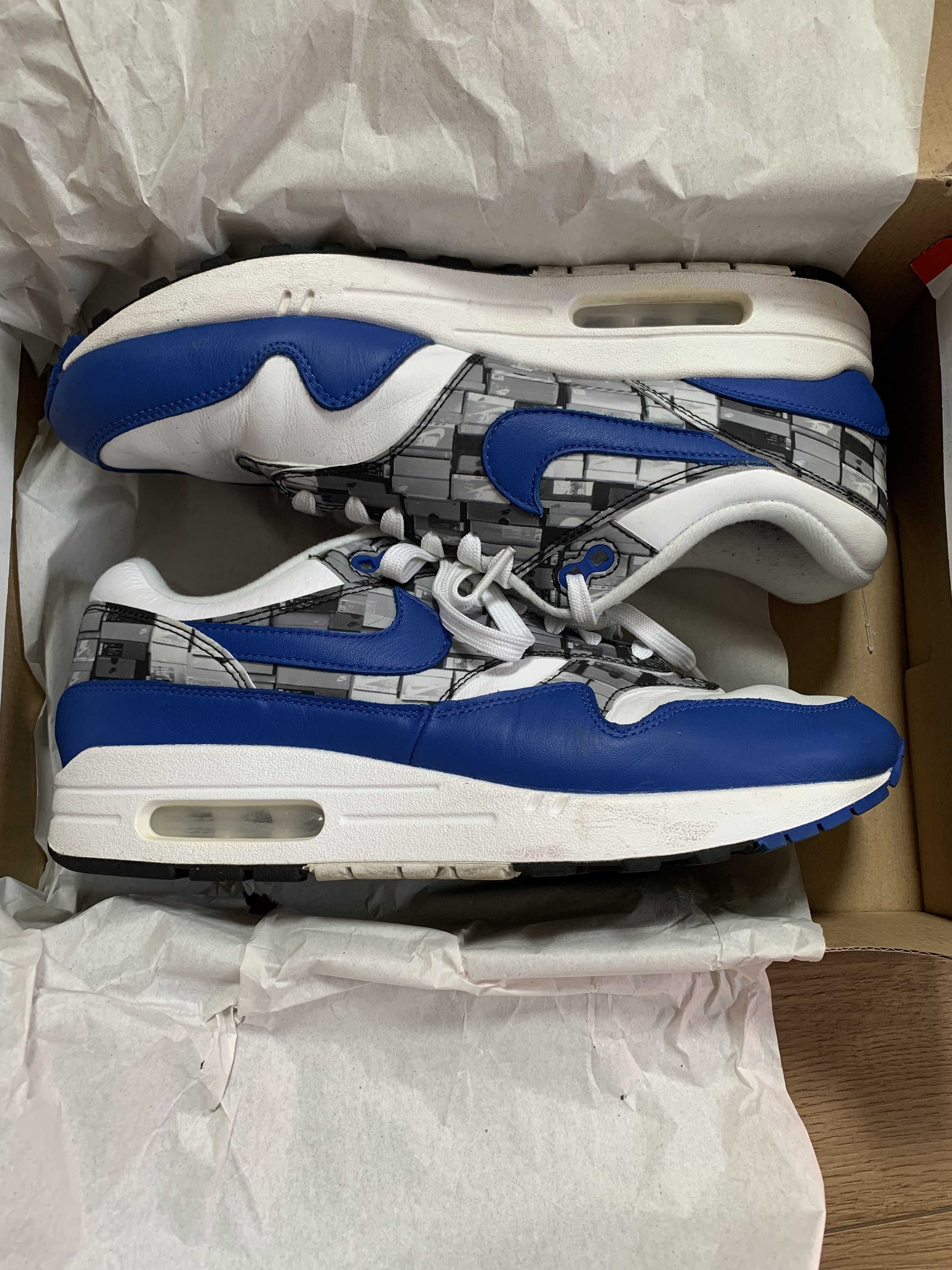 atmos × Nike Air Max 1 Blue "We Love Nike"