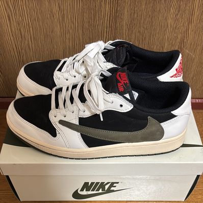 Travis Scott × Nike Women's Air Jordan 1 Low OG "Medium Olive"