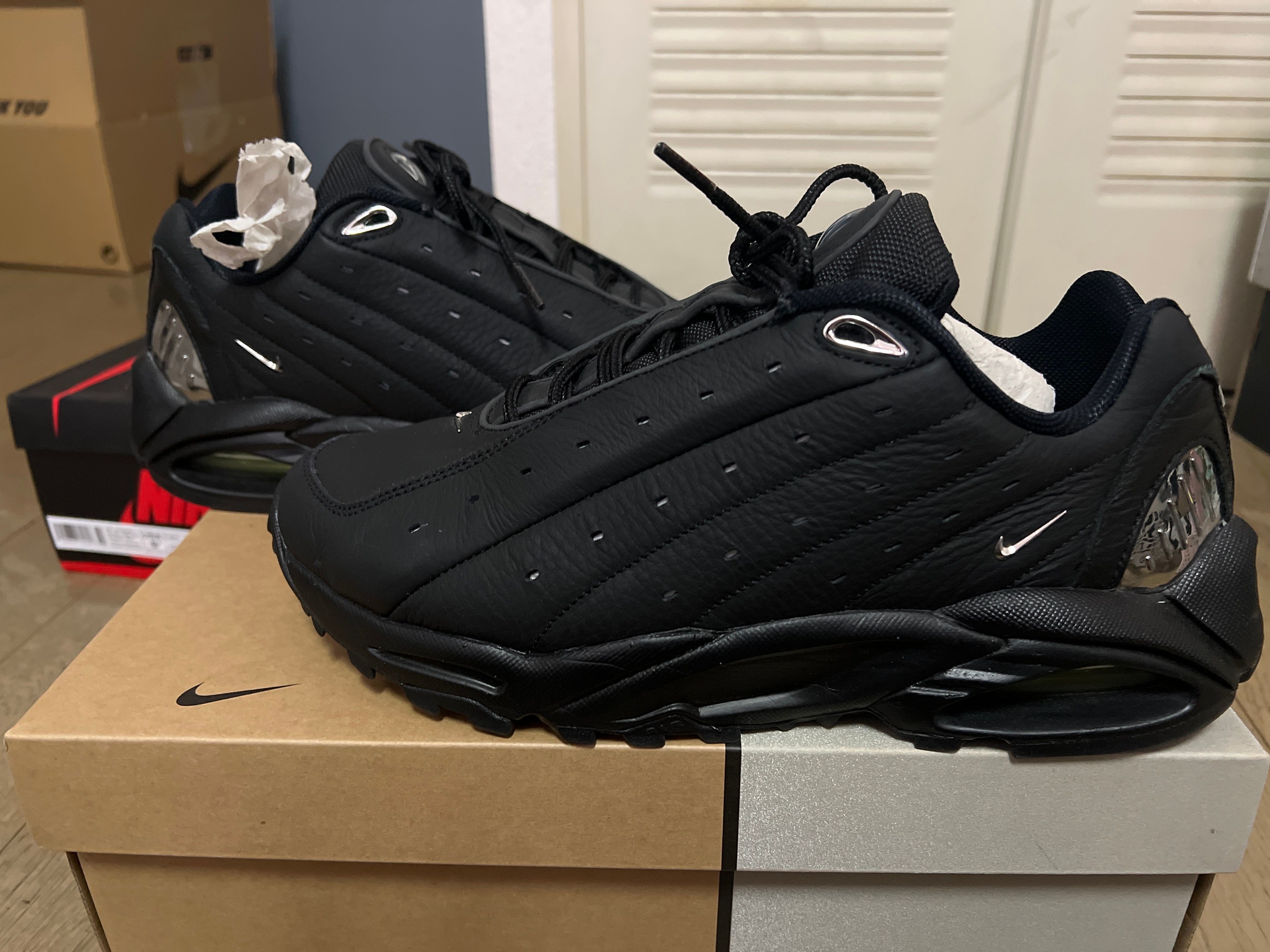 Nocta × Nike Hot Step Air Terra "Triple Black"