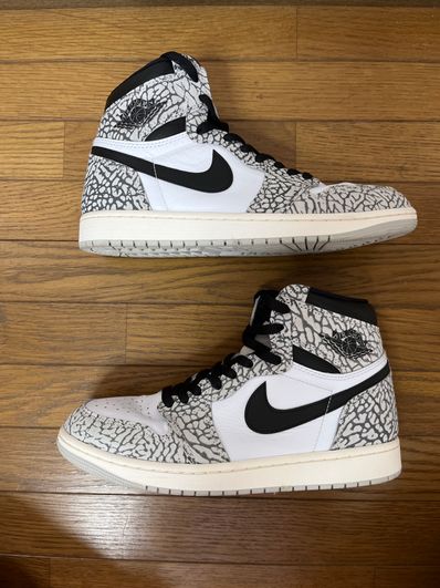 Nike Air Jordan 1 High OG "White Cement/Safari"