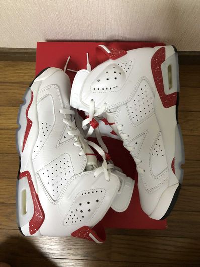 Nike Air Jordan 6 "White and University Red/Red Oreo"