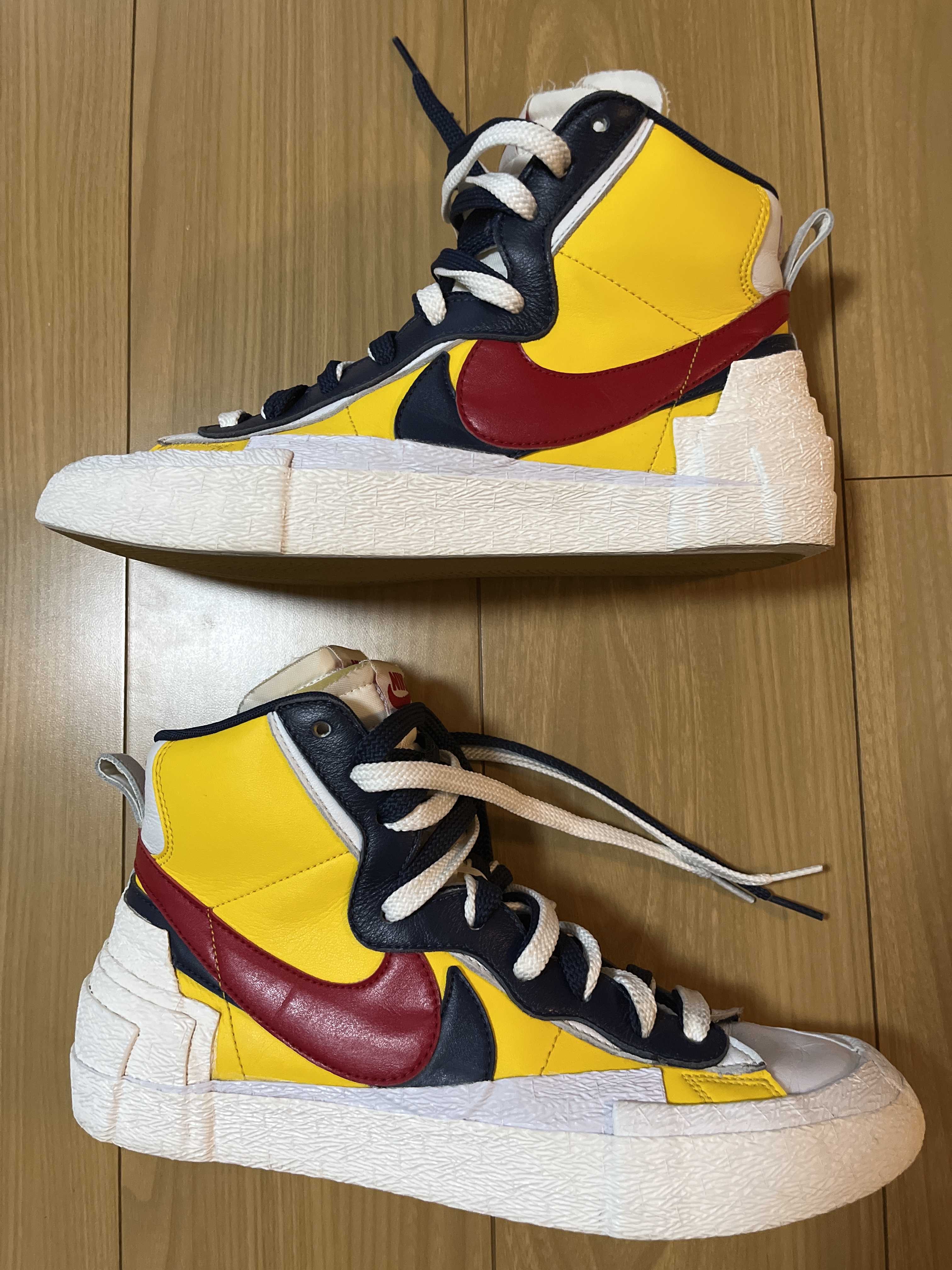 sacai × Nike Blazer Mid "Varsity Maize/Varsity Red"