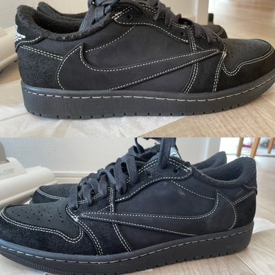 Travis Scott × Nike Air Jordan 1 Low OG SP "Black Phantom"