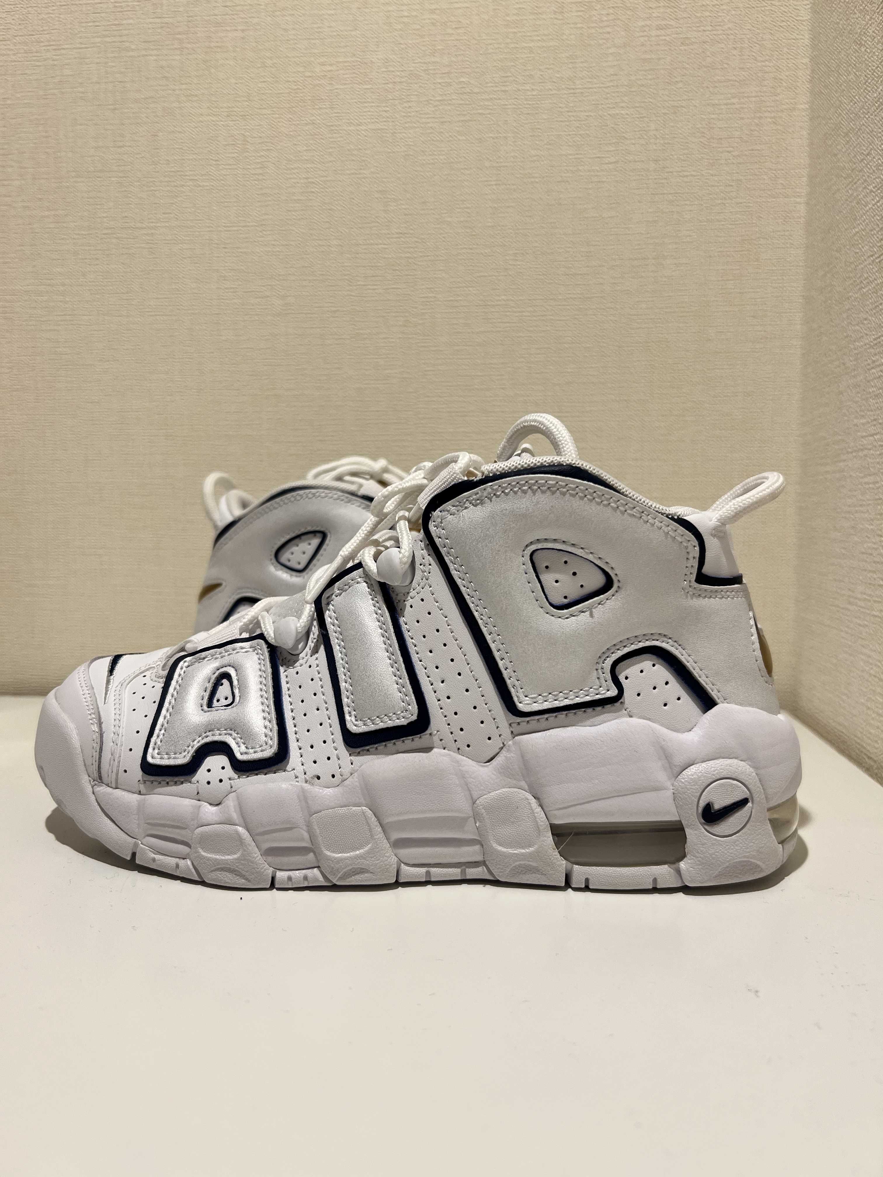 Nike GS Air More Uptempo "Navy/Gold"