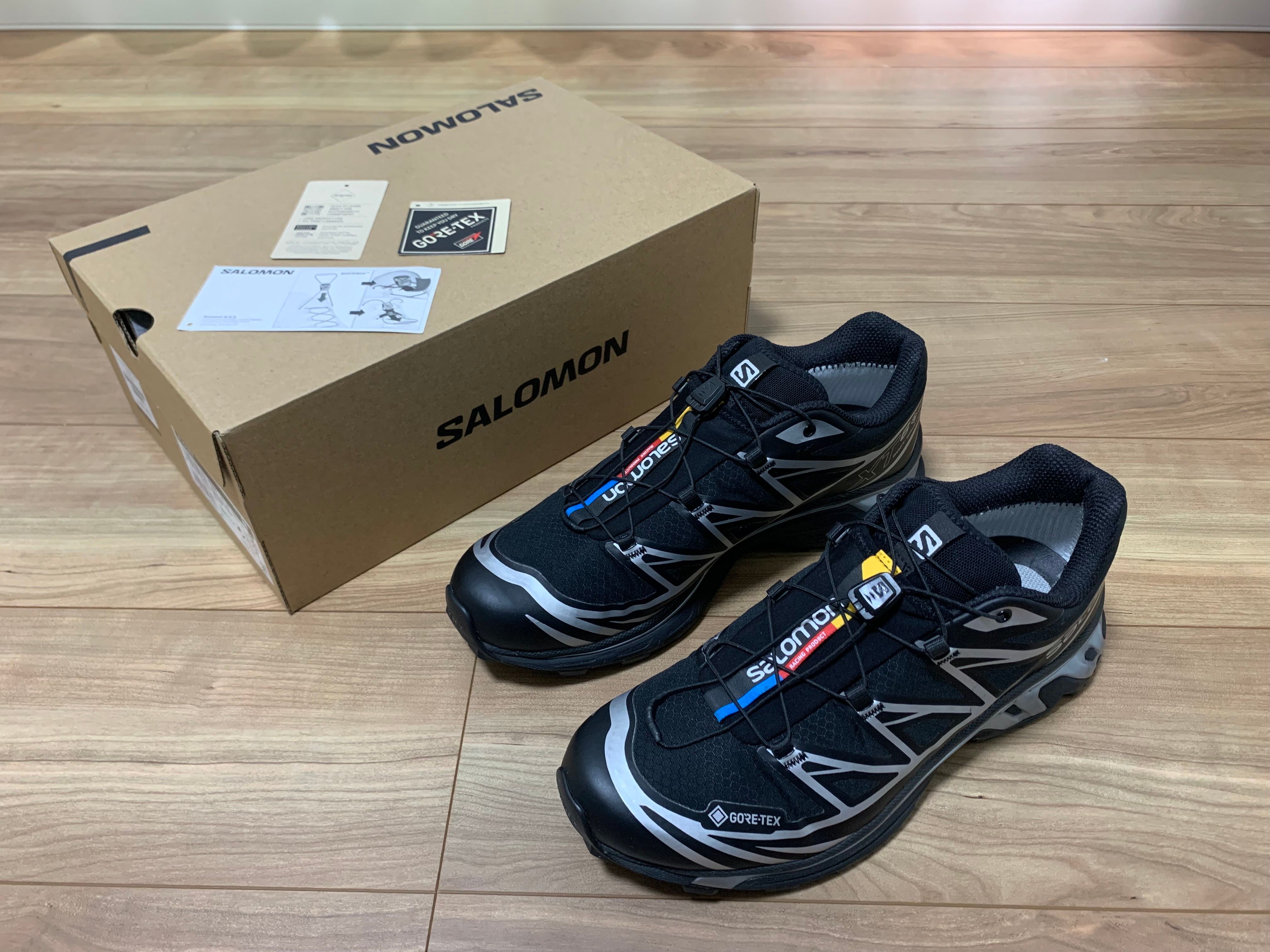 Salomon XT-6 GORE-TEX "Black/Footwear Silver"