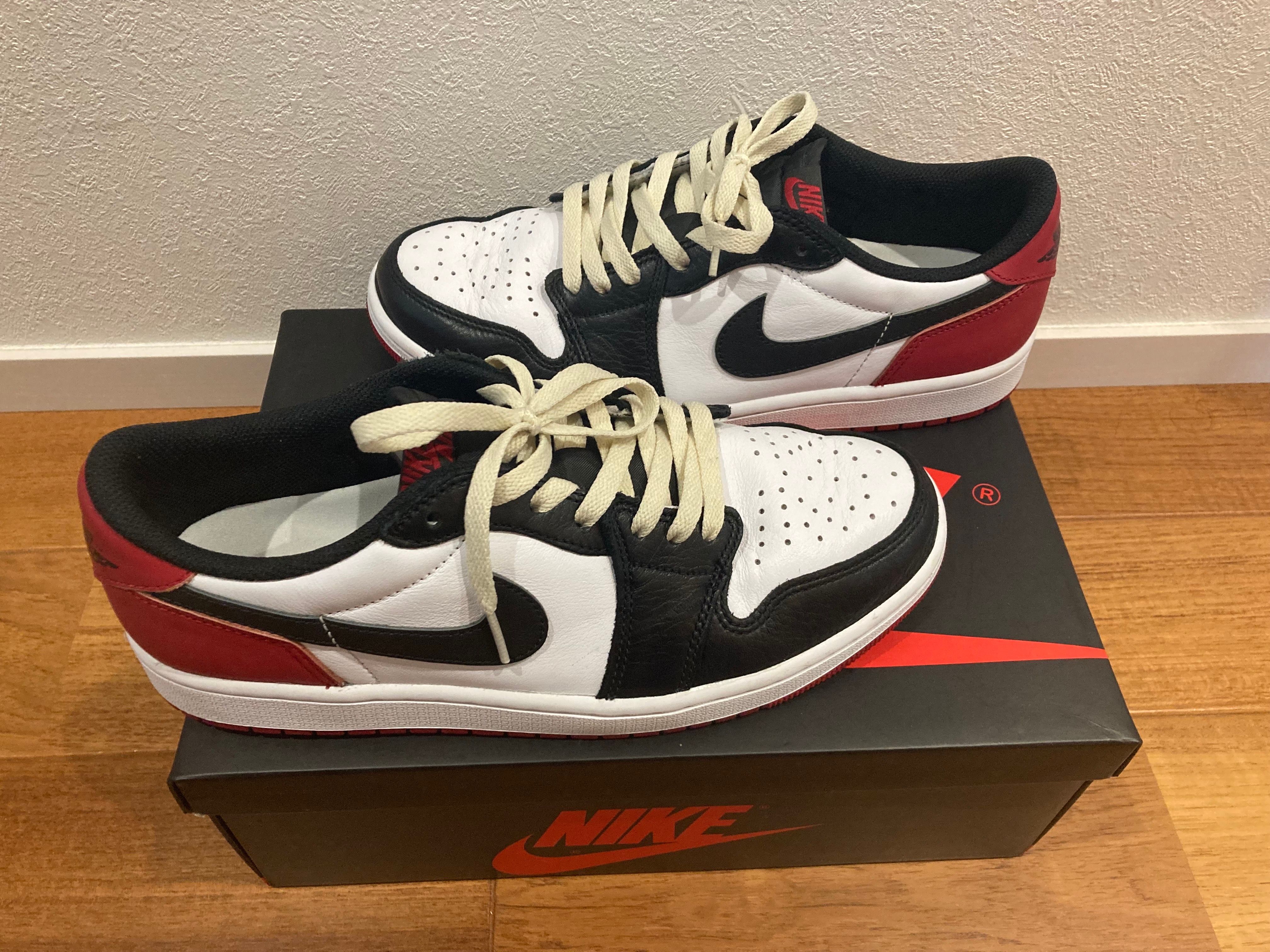 Nike Air Jordan 1 Retro Low OG "Black Toe"
