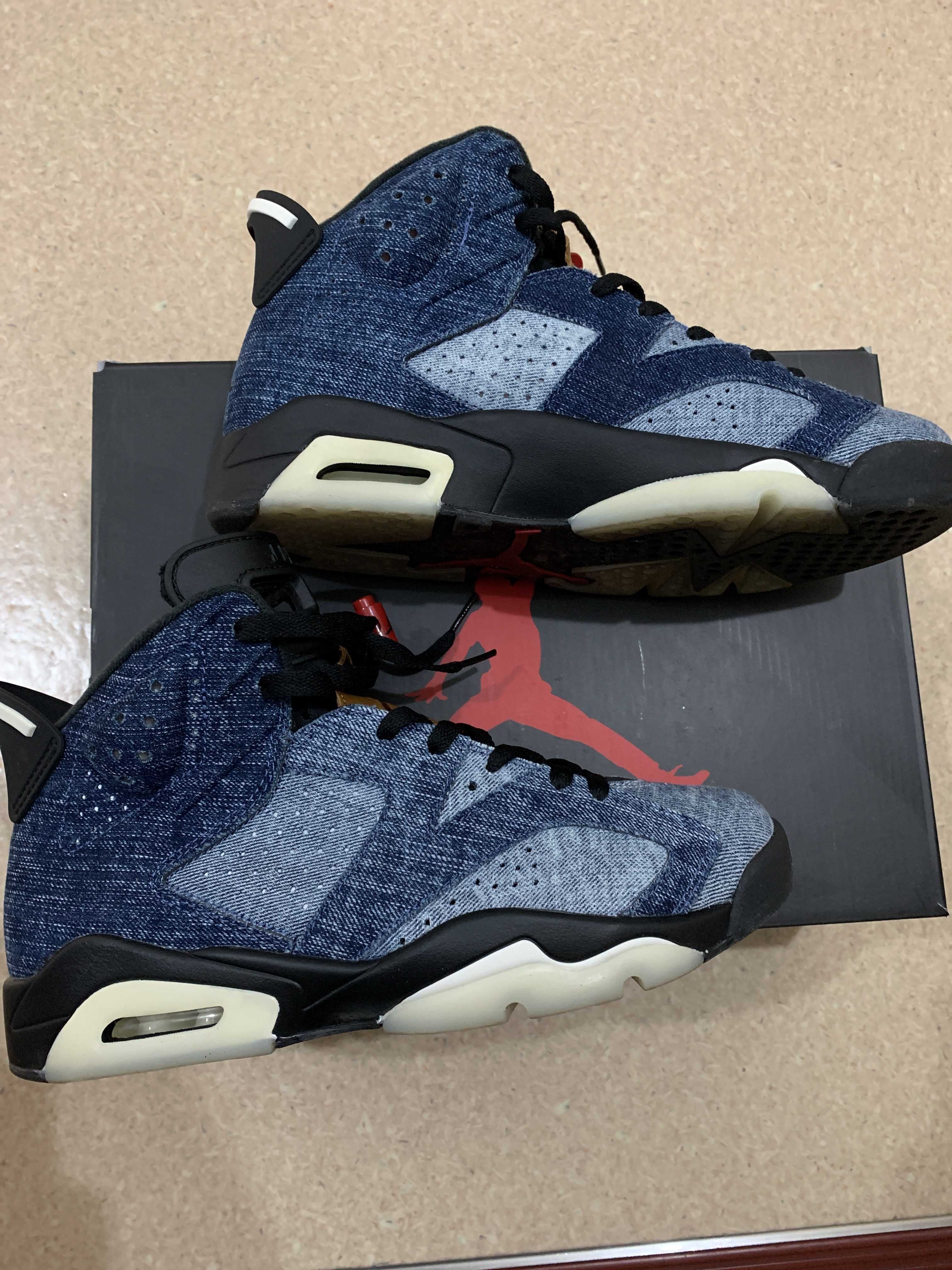 NIKE AIR JORDAN 6 "WASHED DENIM"