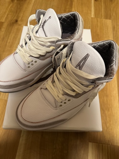 A Ma Maniere × Nike Women's Air Jordan 3 Retro SP "White/Medium Grey Violet Ore"