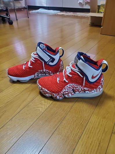 Nike Lebron 17 "Graffiti Remix Red"