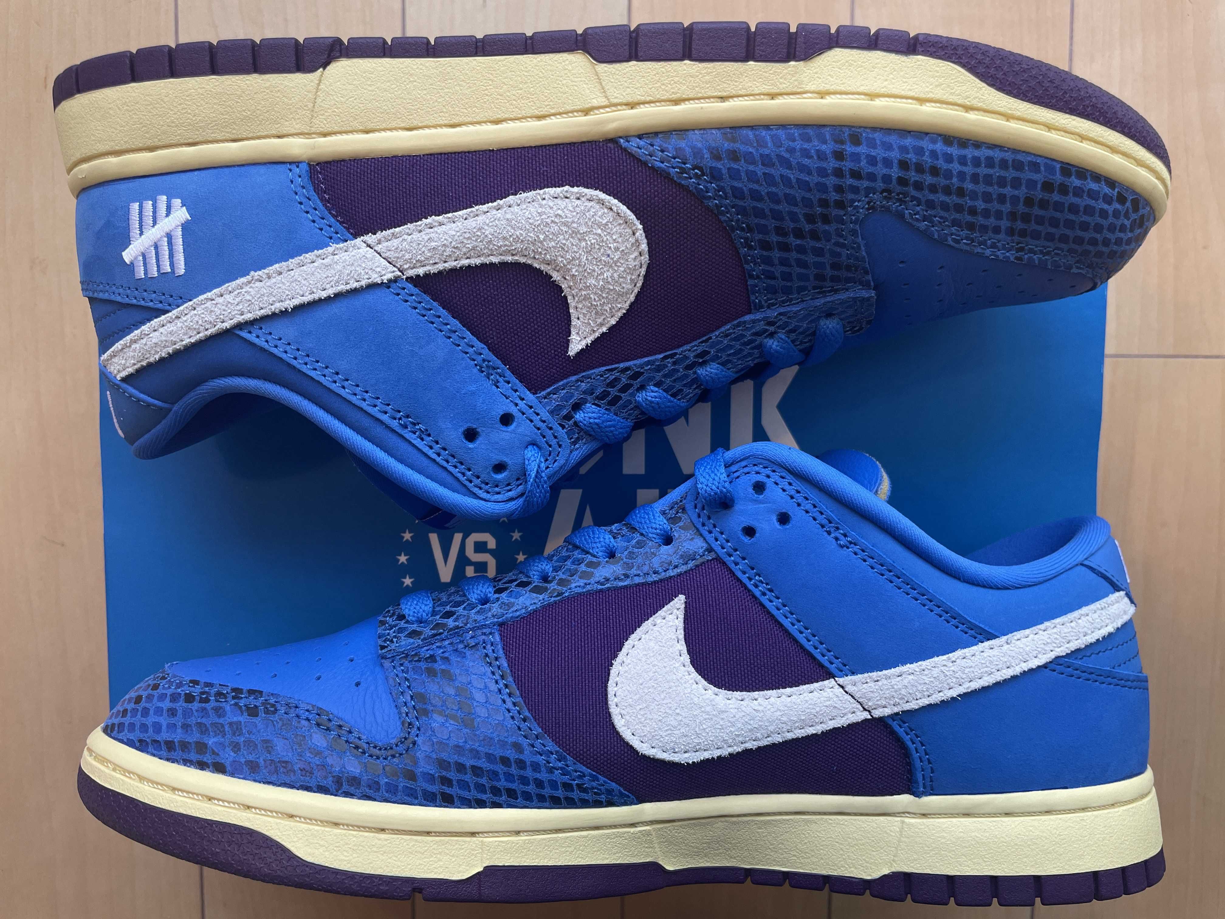 UNDEFEATED × Nike Dunk Low SP "Royal"