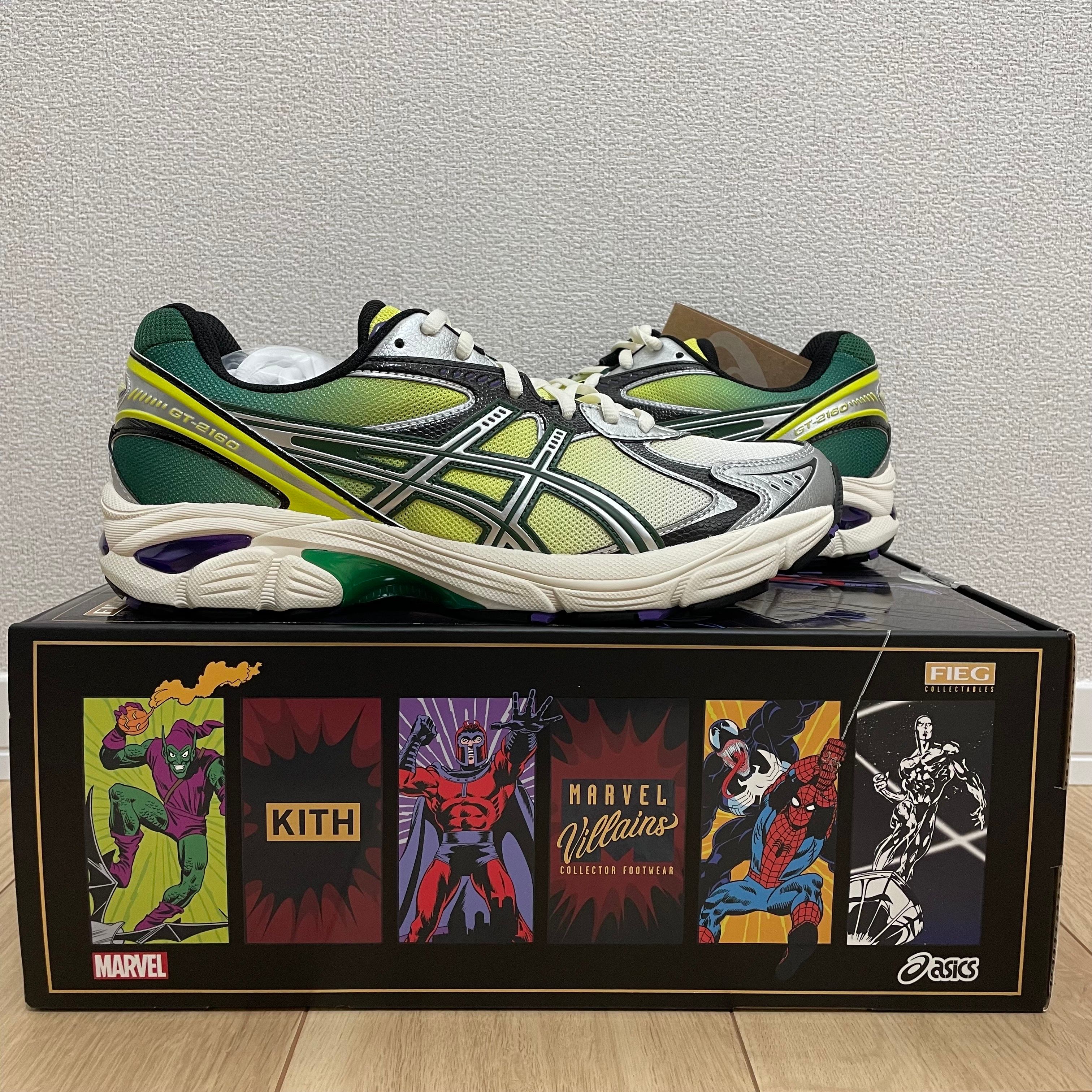 KITH × Marvel Super Villains × Asics GT-2160 "Green Goblin"