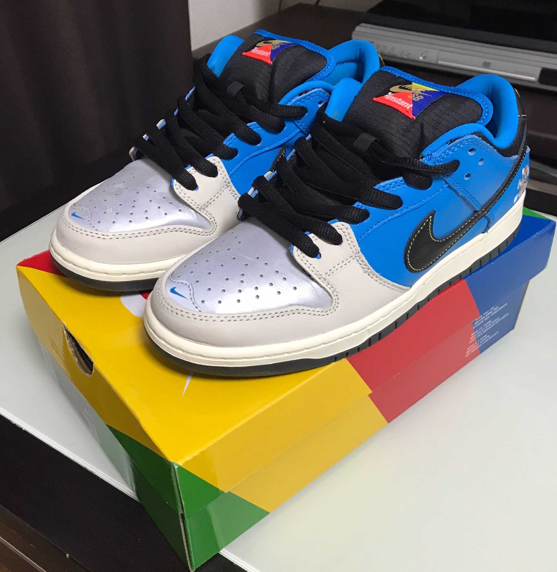 Instant Skateboards × Nike SB Dunk Low "Blue Hero"